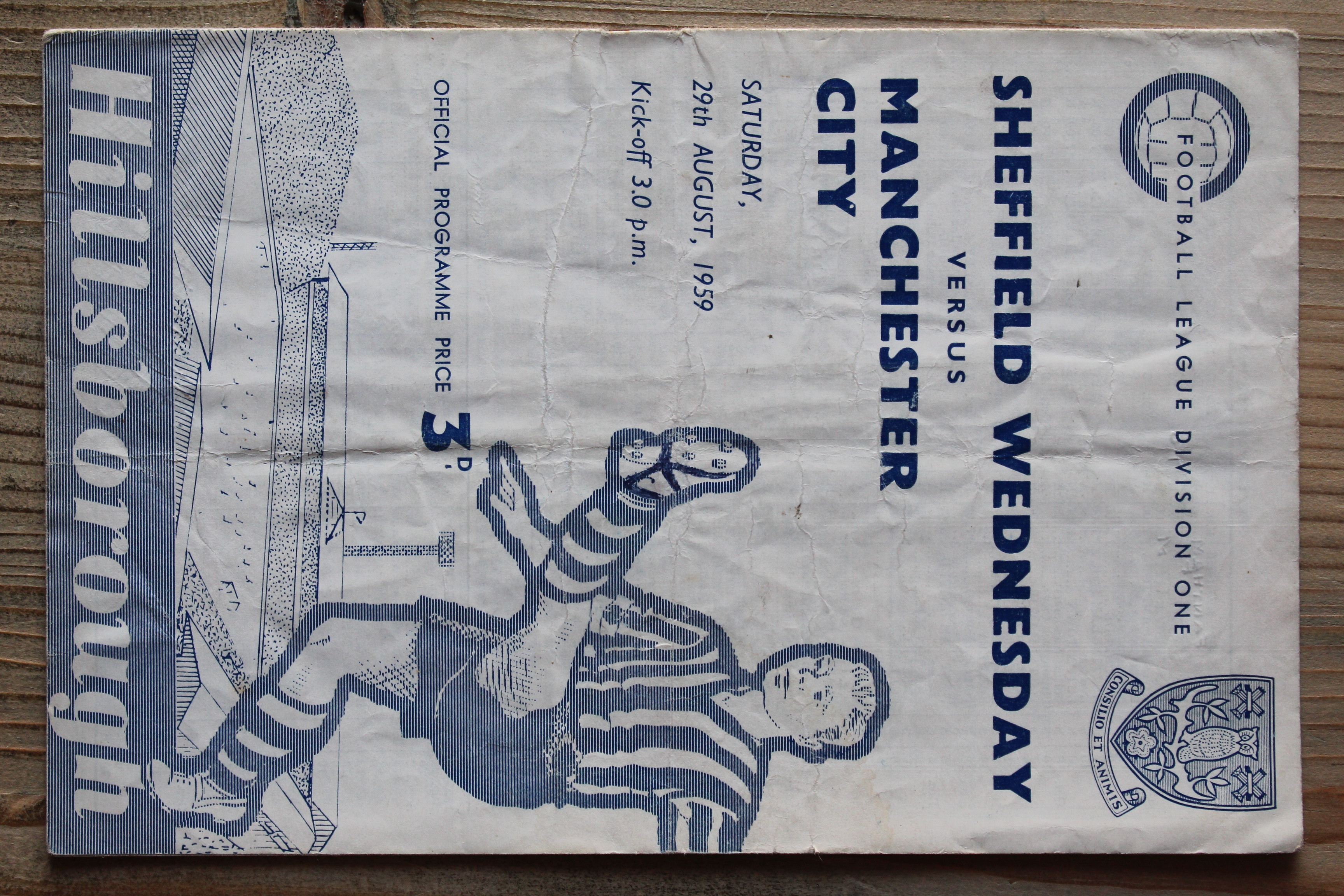 Sheffield Wednesday FC  v Manchester City FC