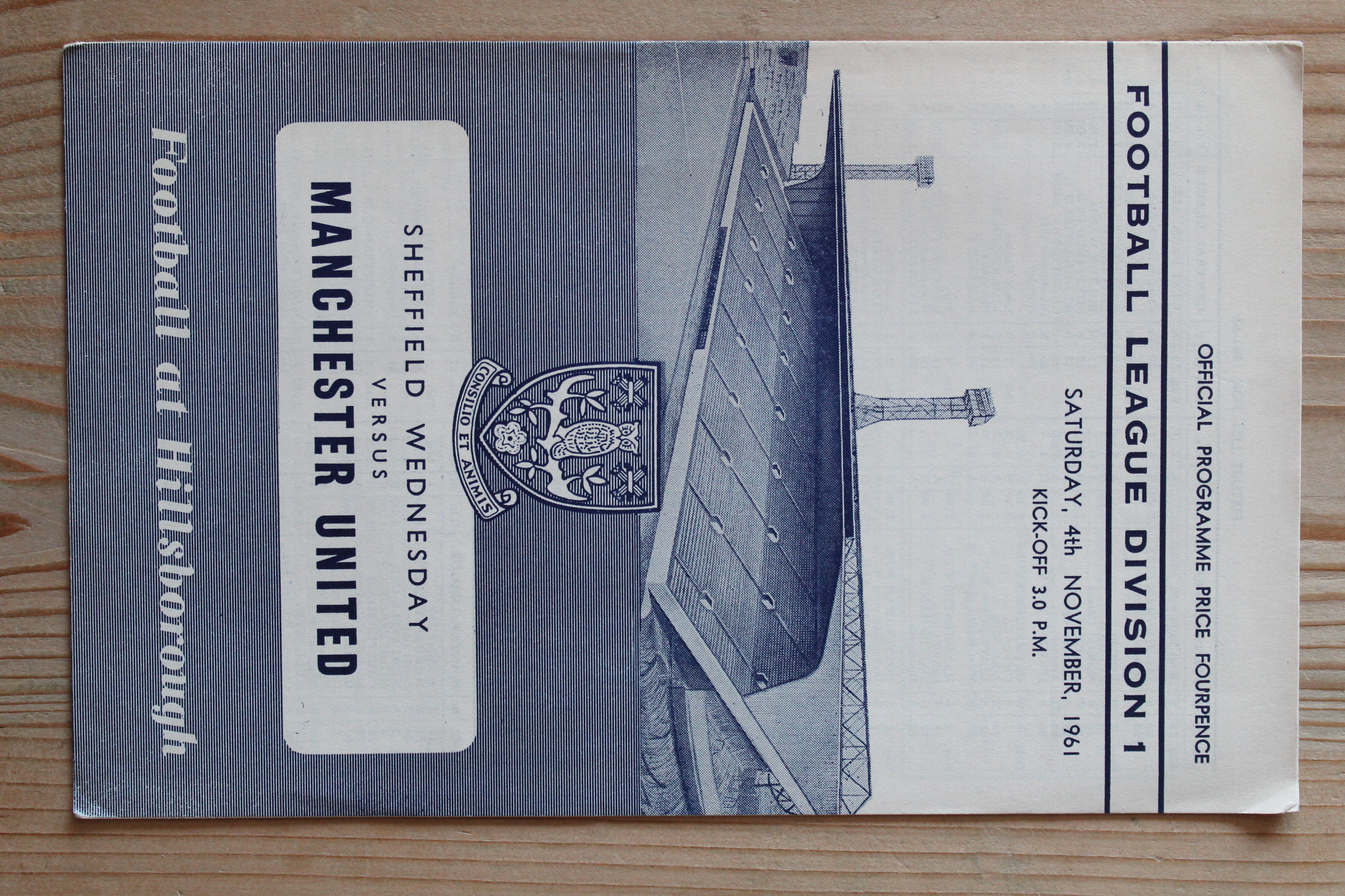 Sheffield Wednesday FC  v Manchester United FC