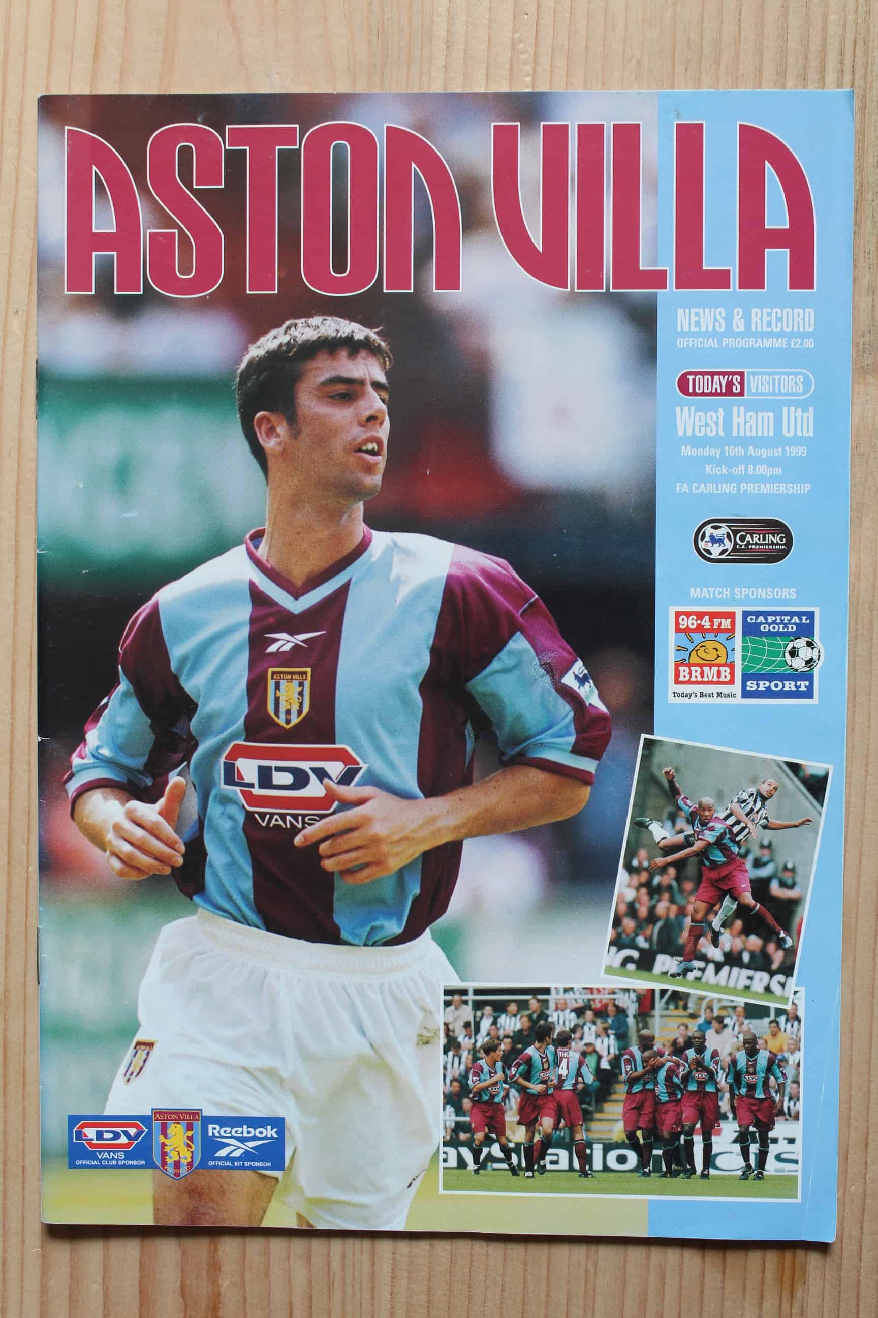 Aston Villa FC v West Ham United FC