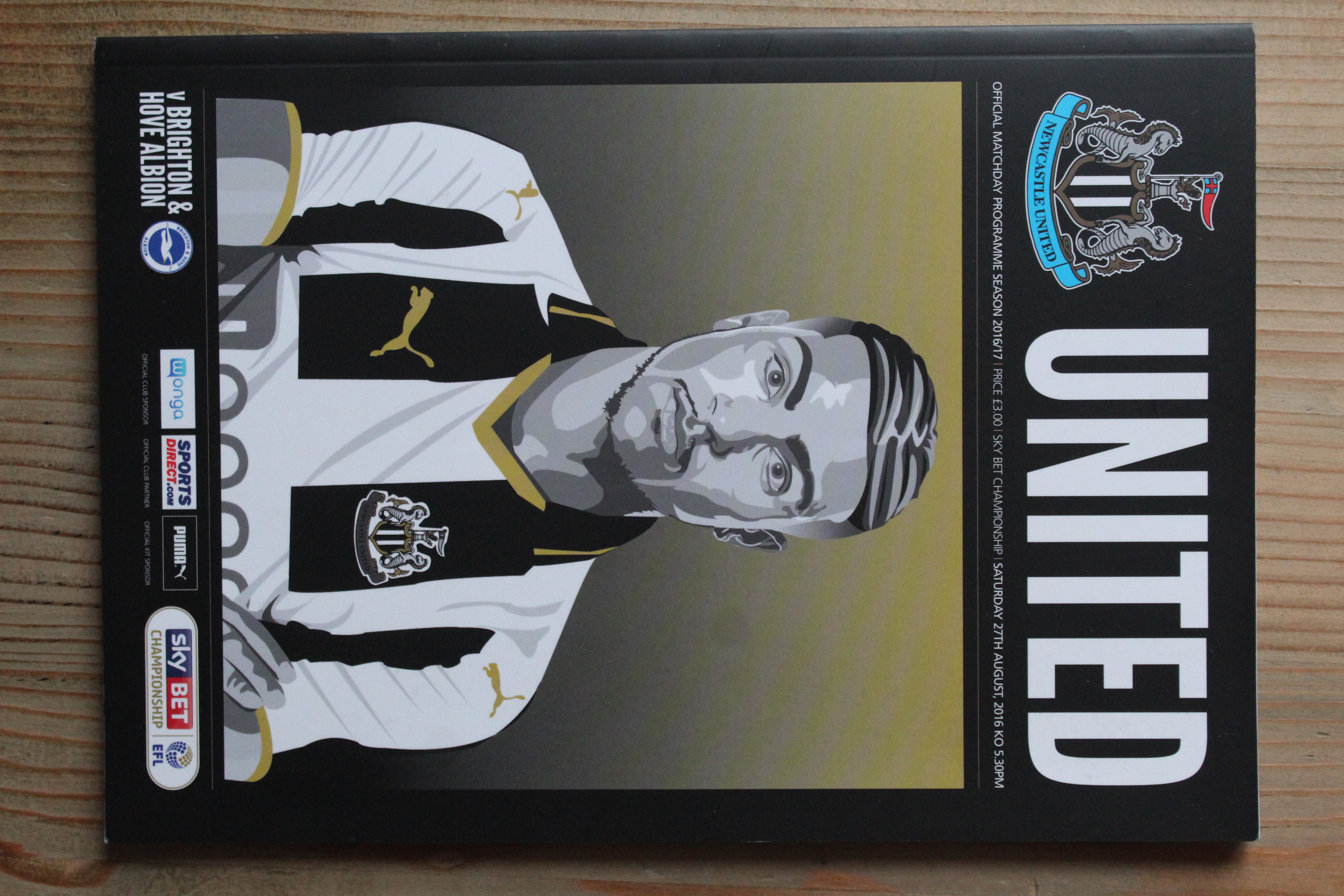 Newcastle United FC v Brighton & Hove Albion FC