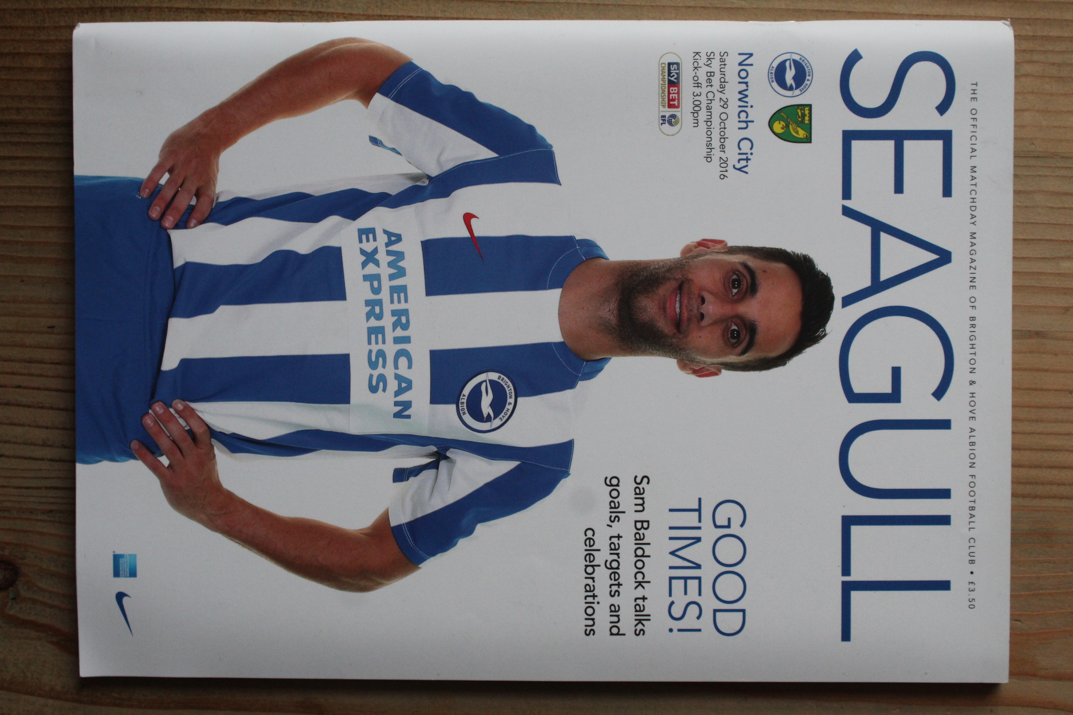 Brighton & Hove Albion FC v Norwich City FC
