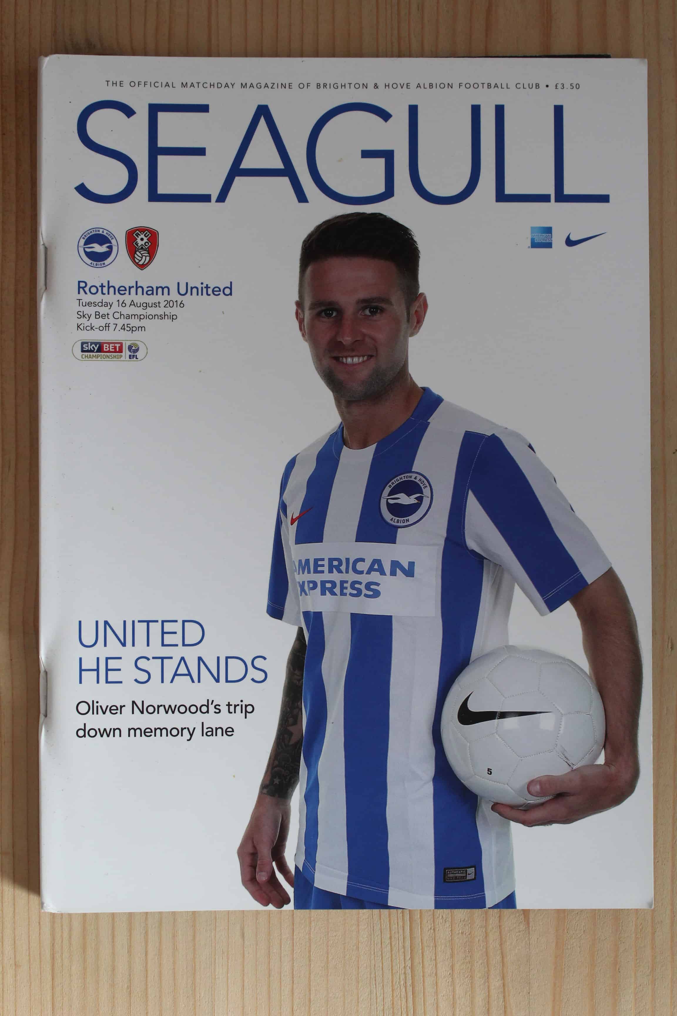 Brighton & Hove Albion FC v Rotherham United FC