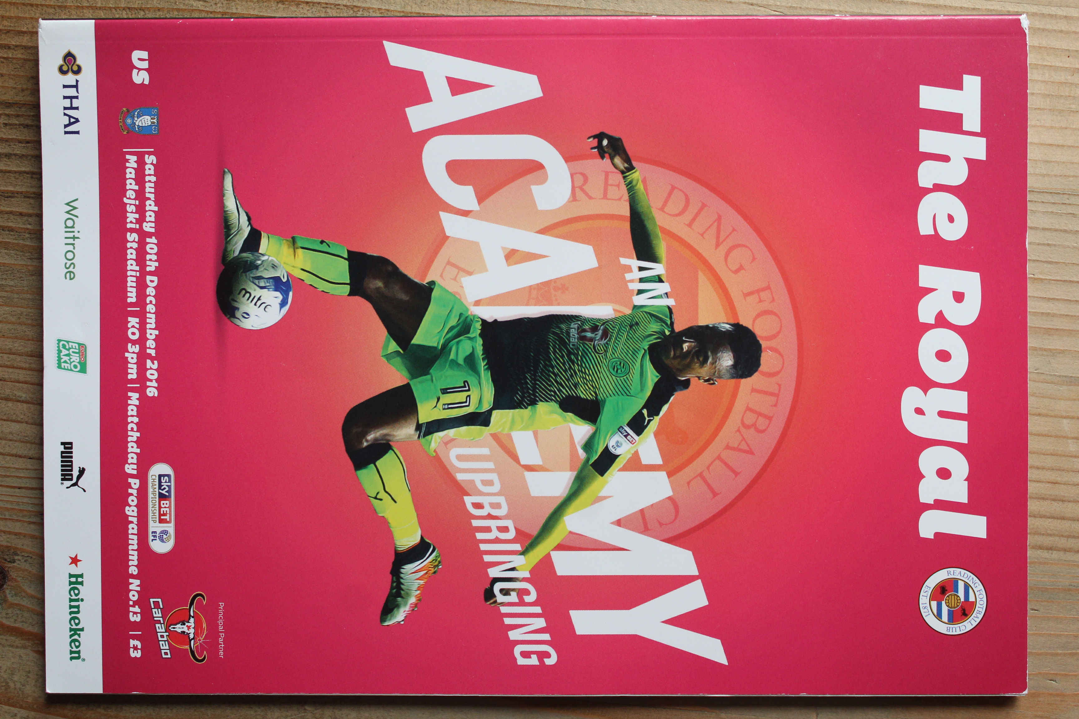 Reading FC v Sheffield Wednesday FC 