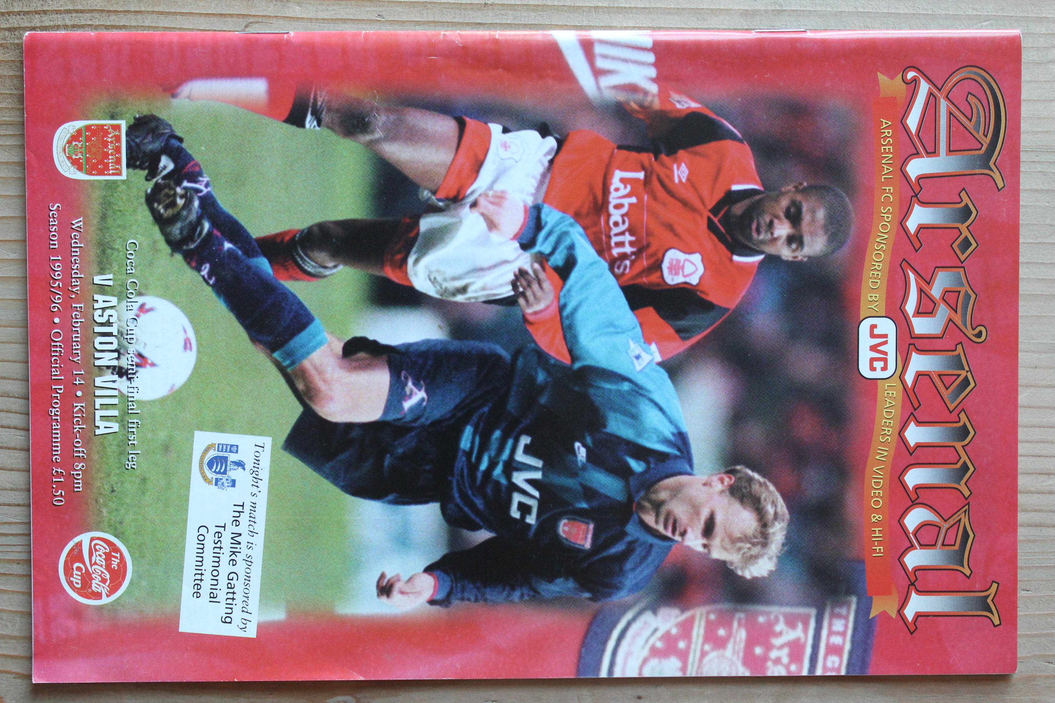 Arsenal FC v Aston Villa FC