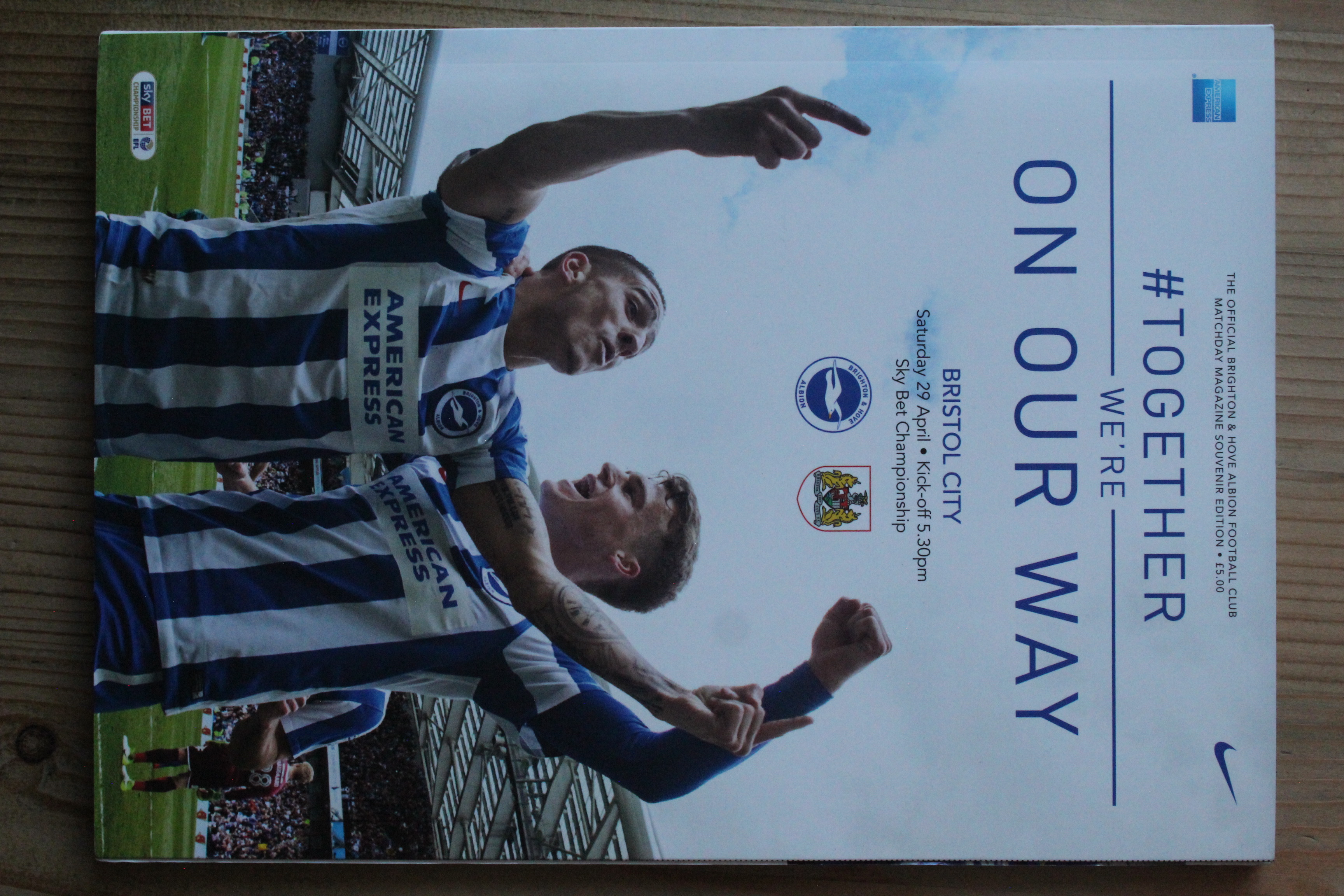Brighton & Hove Albion FC v Bristol City FC