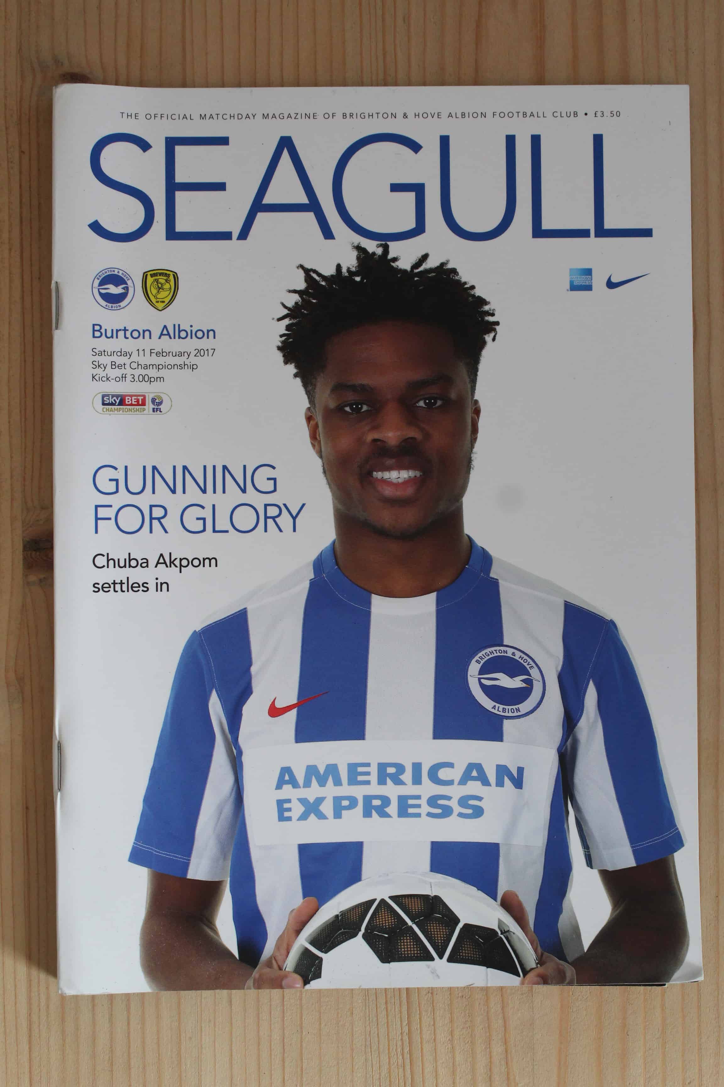 Brighton & Hove Albion FC v Burton Albion FC