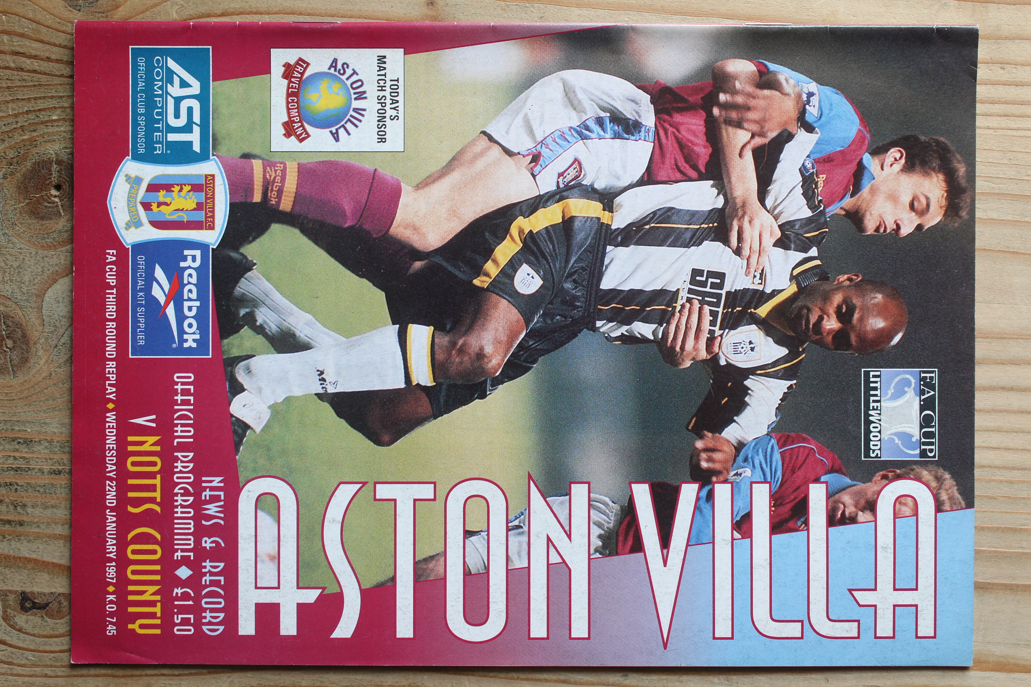 Aston Villa FC v Notts County FC