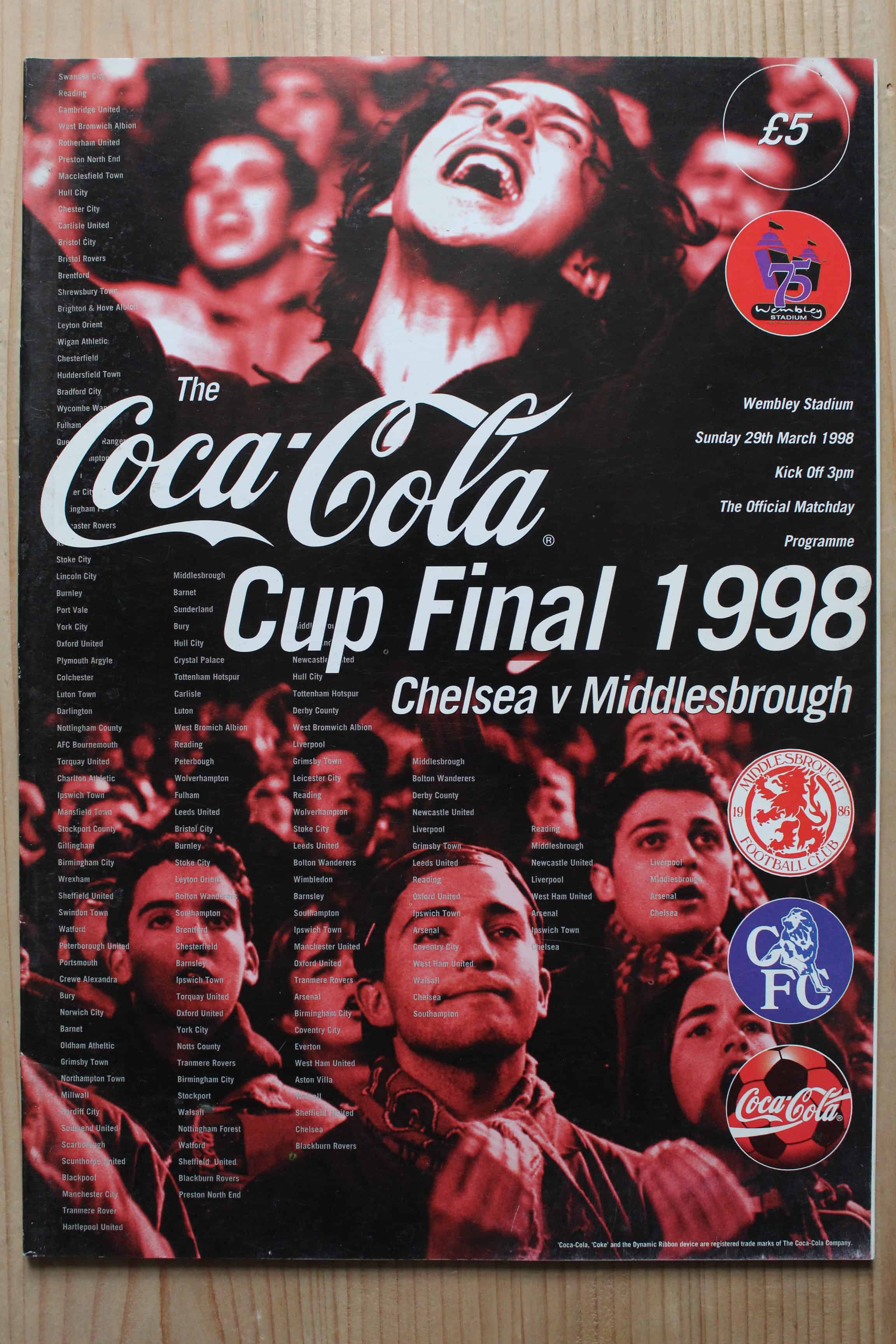 Chelsea FC v Middlesbrough FC