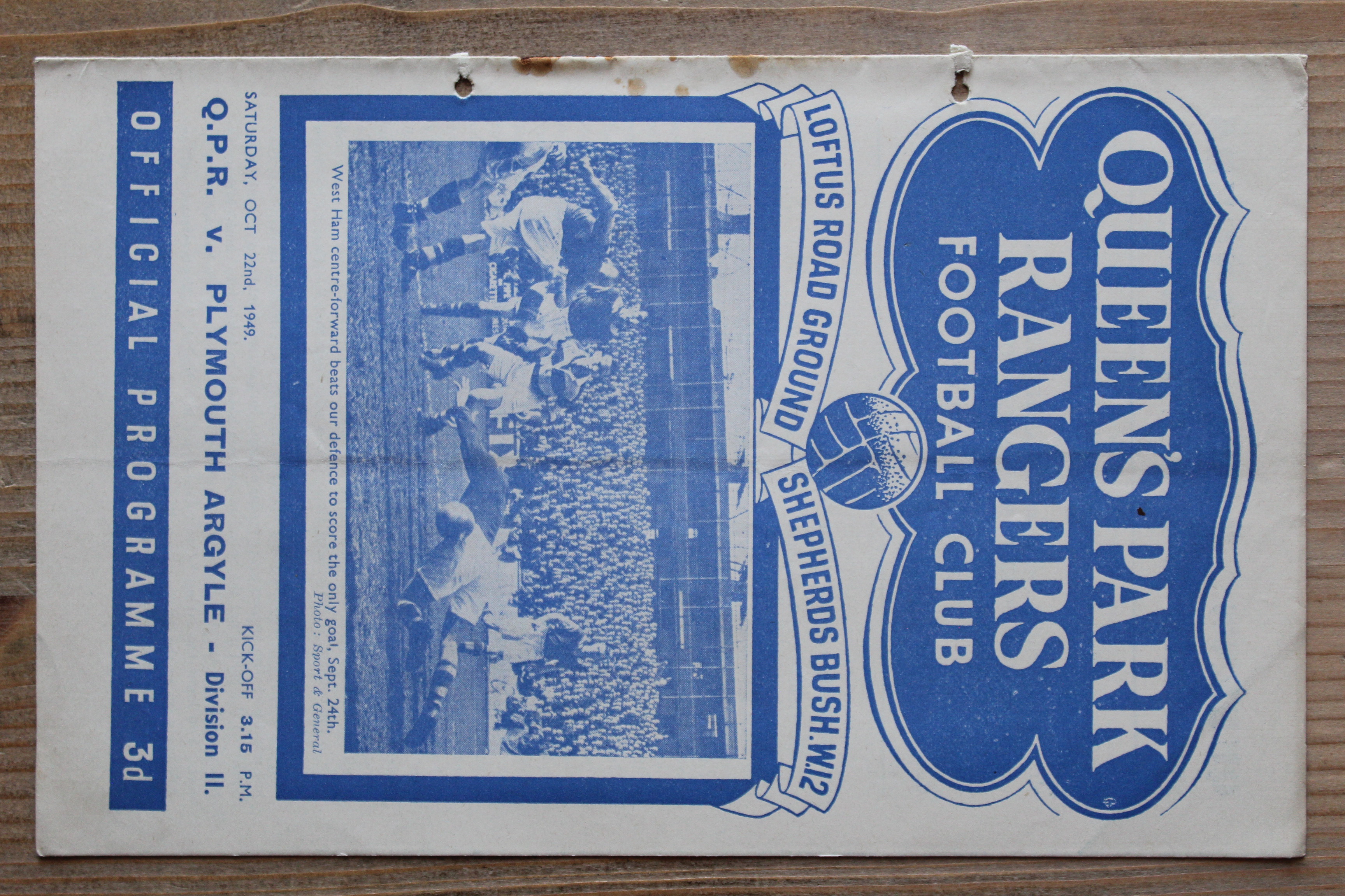 Queens Park Rangers FC v Plymouth Argyle FC