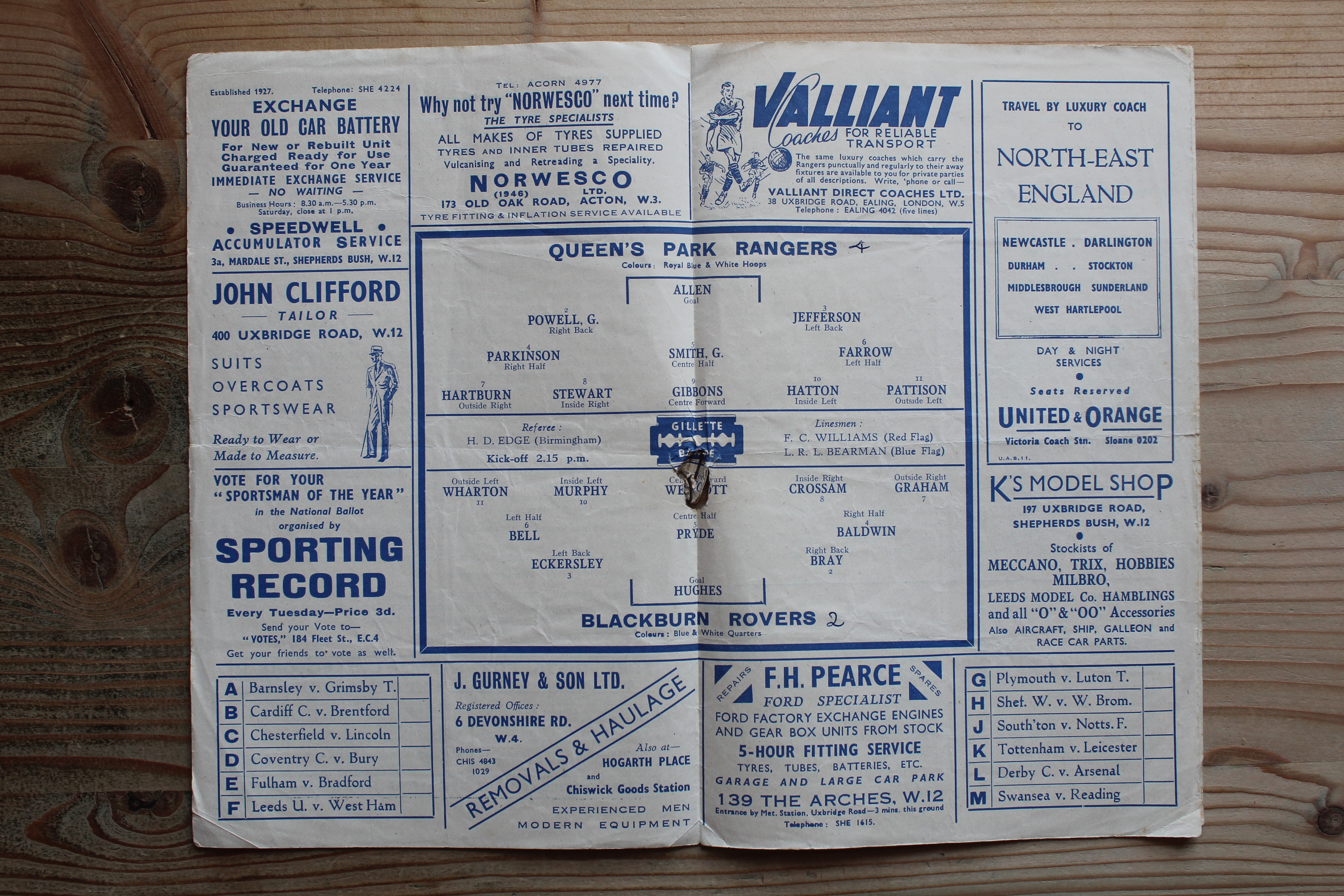 Queens Park Rangers FC v Blackburn Rovers FC