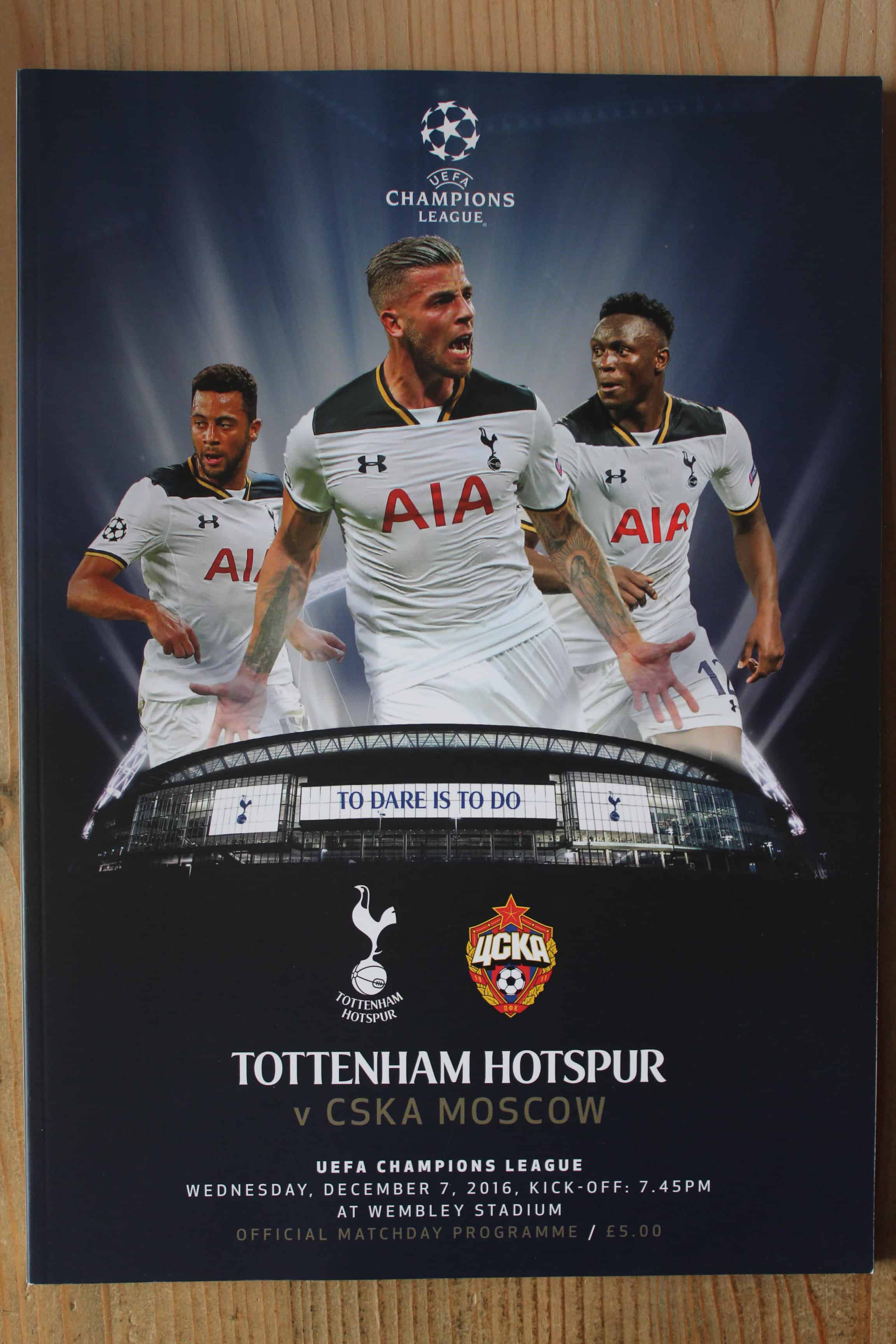 Tottenham Hotspur FC v C.S.K.A Moscow