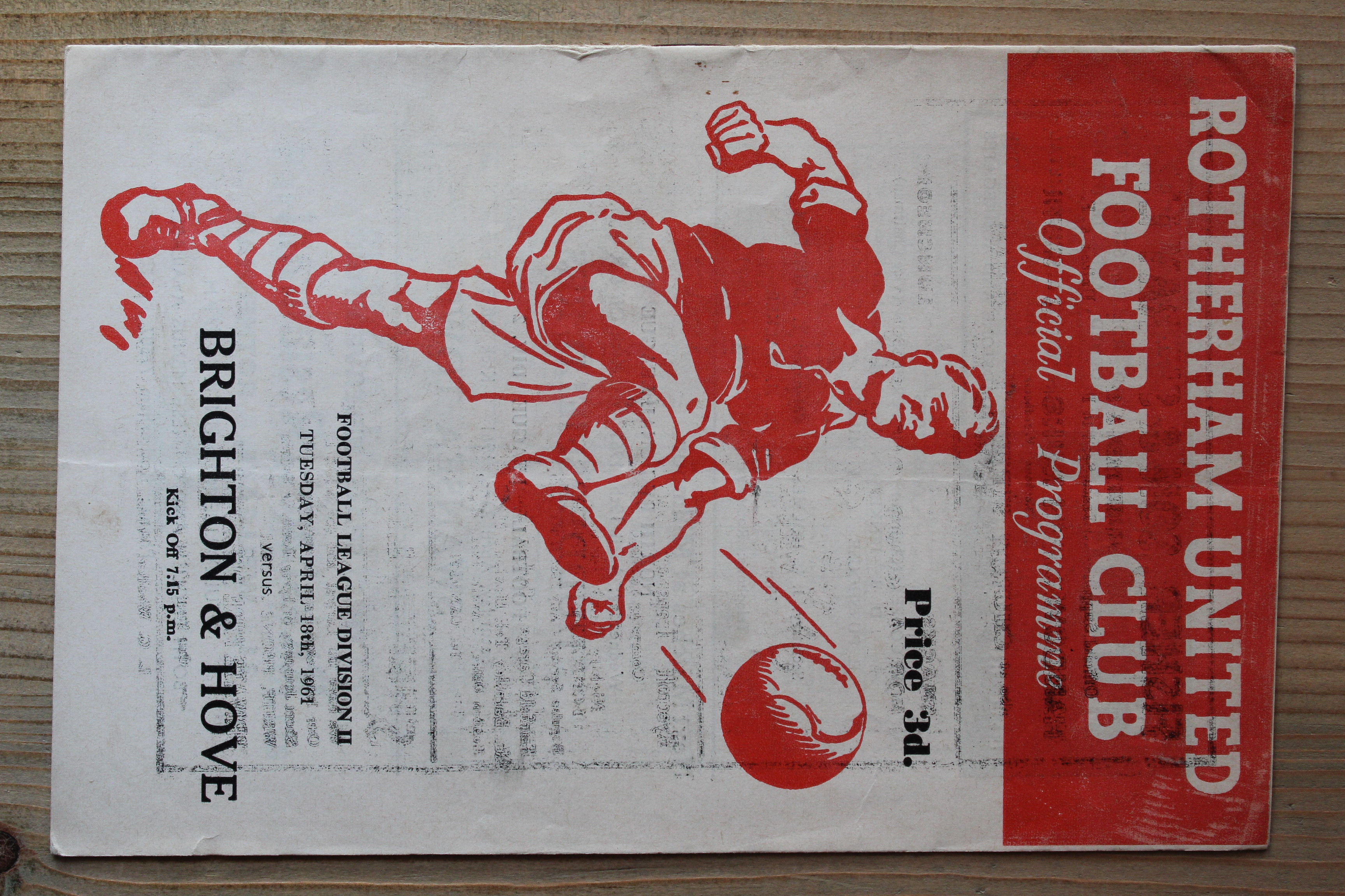 Rotherham United FC v Brighton & Hove Albion FC