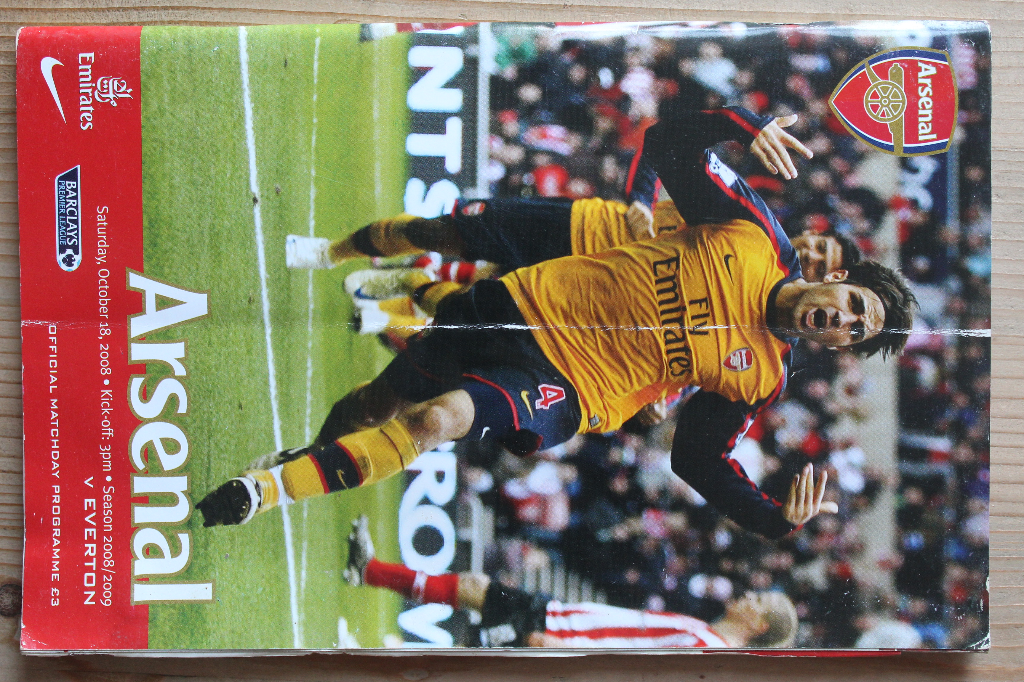 Arsenal FC v Everton FC