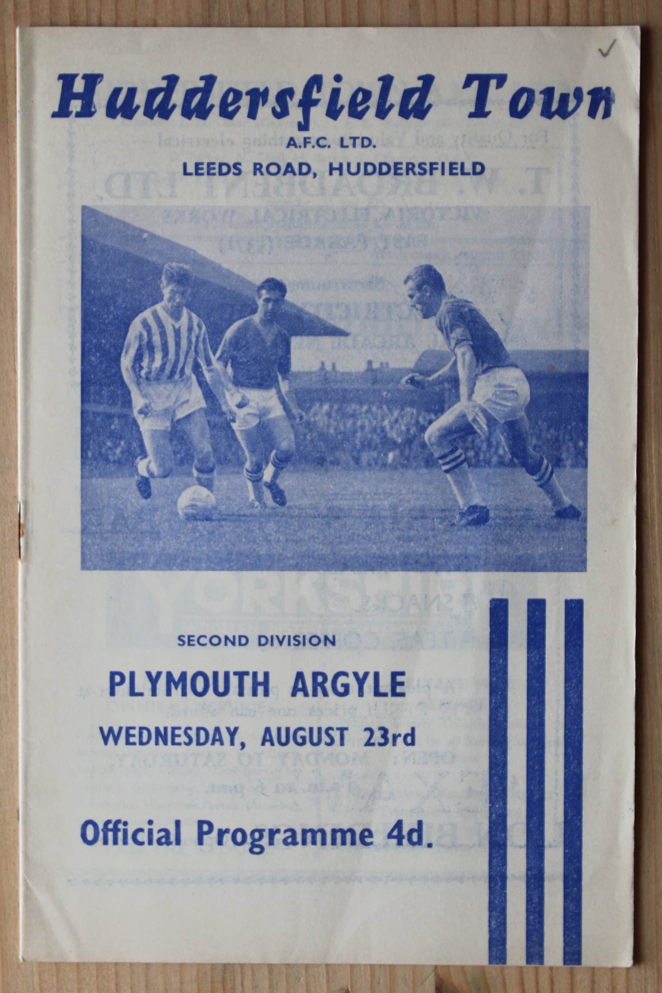 Huddersfield Town FC v Plymouth Argyle FC