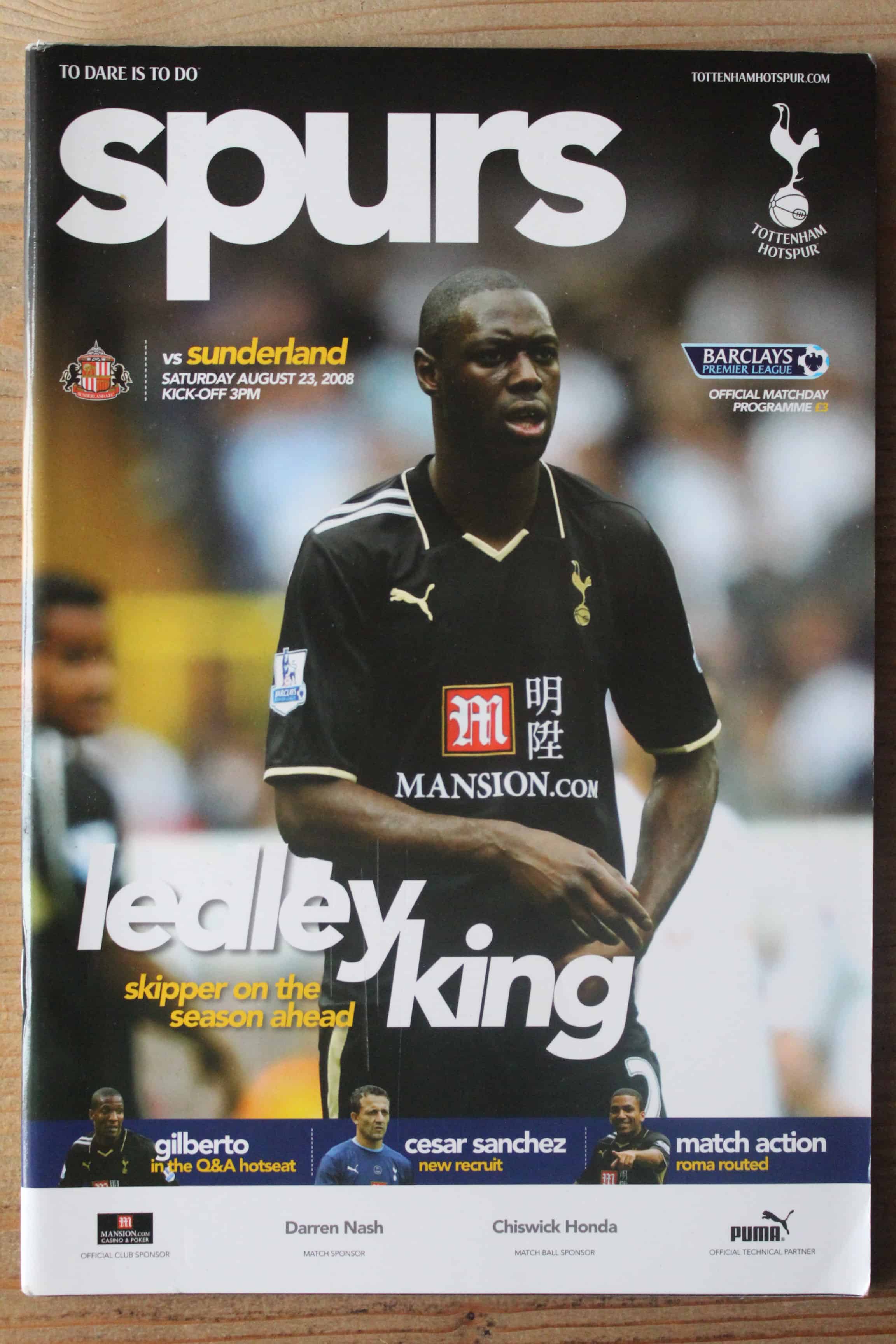 Tottenham Hotspur FC v Sunderland FC
