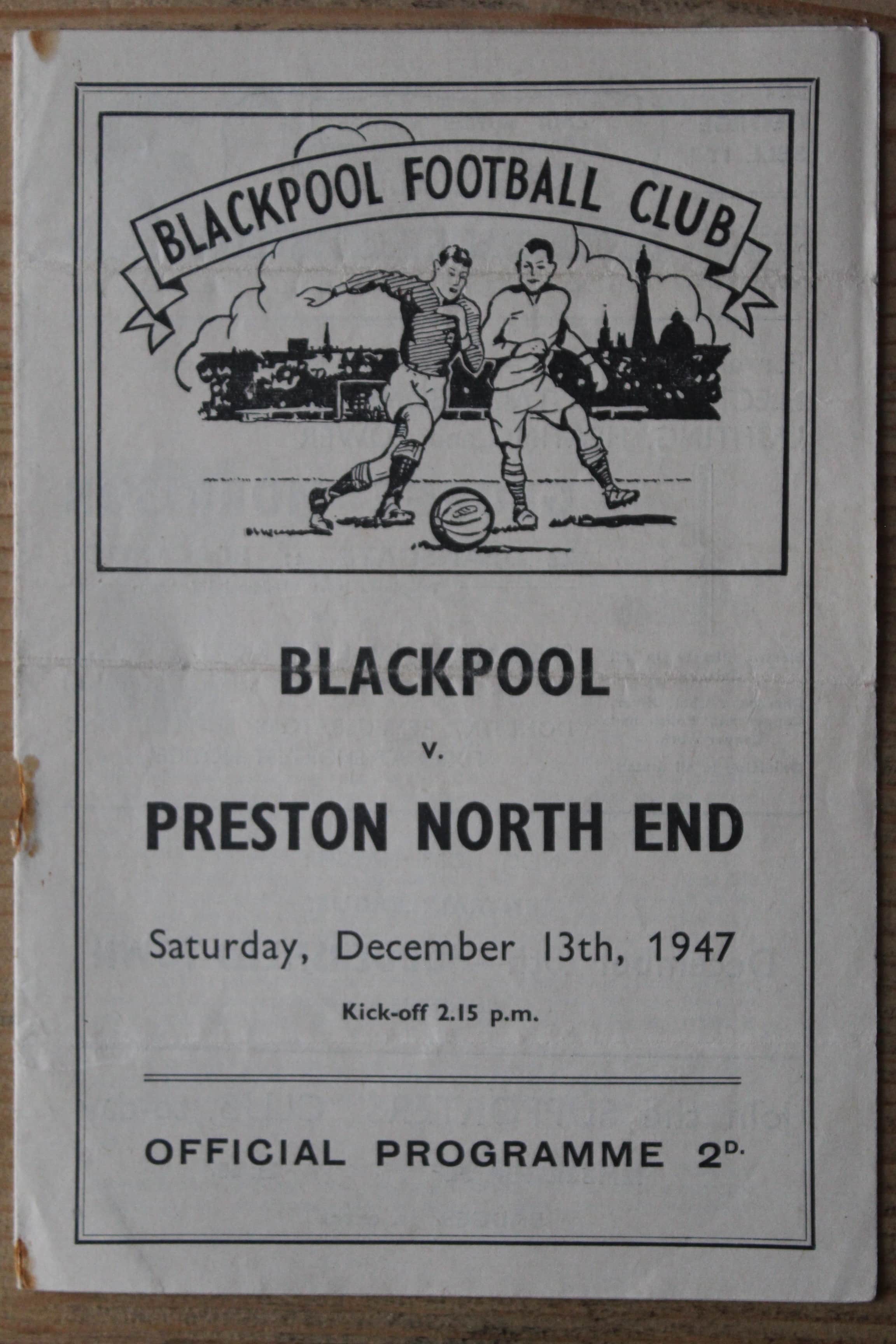 Blackpool FC v Preston North End FC