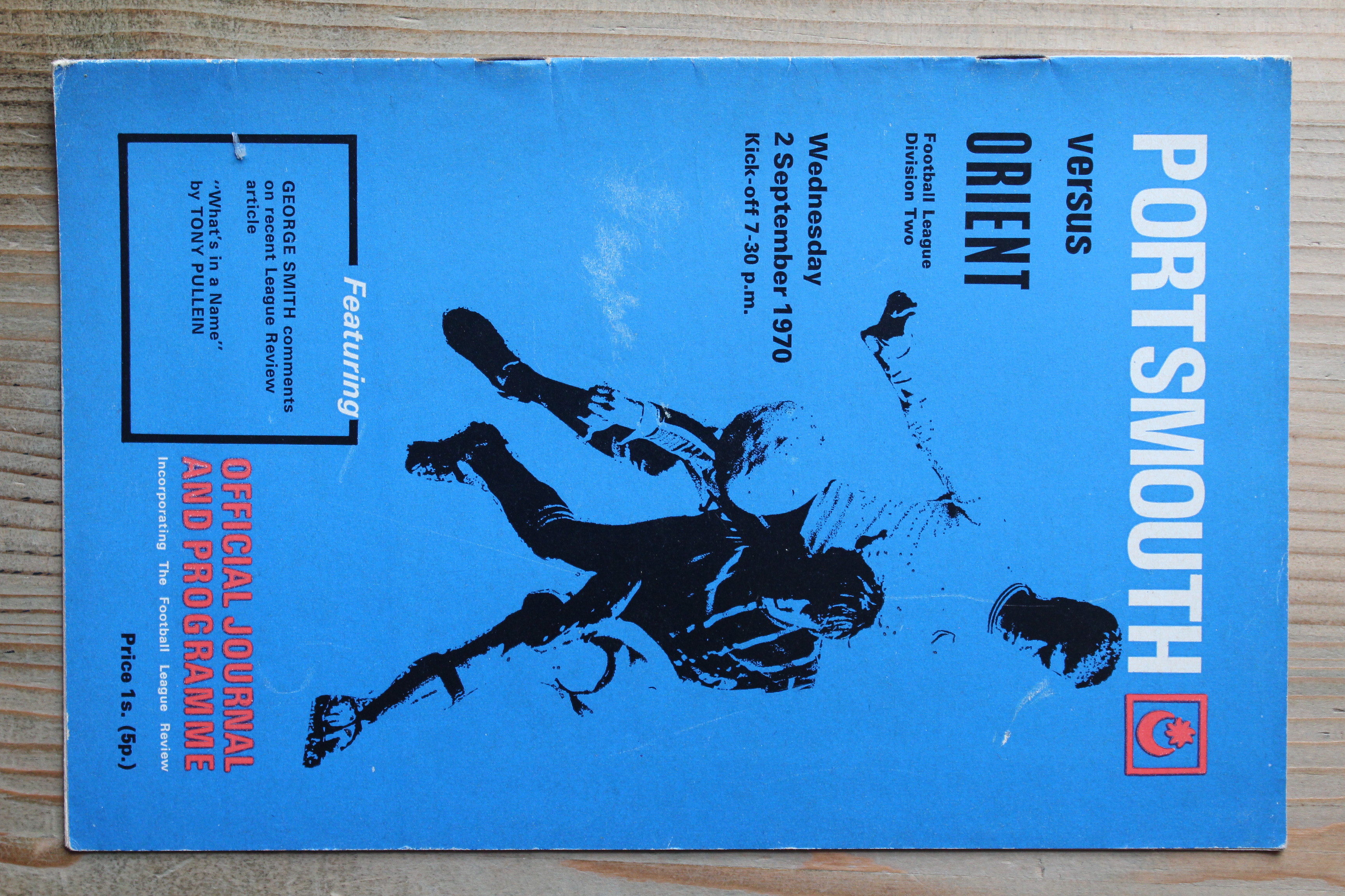 Portsmouth FC v Orient