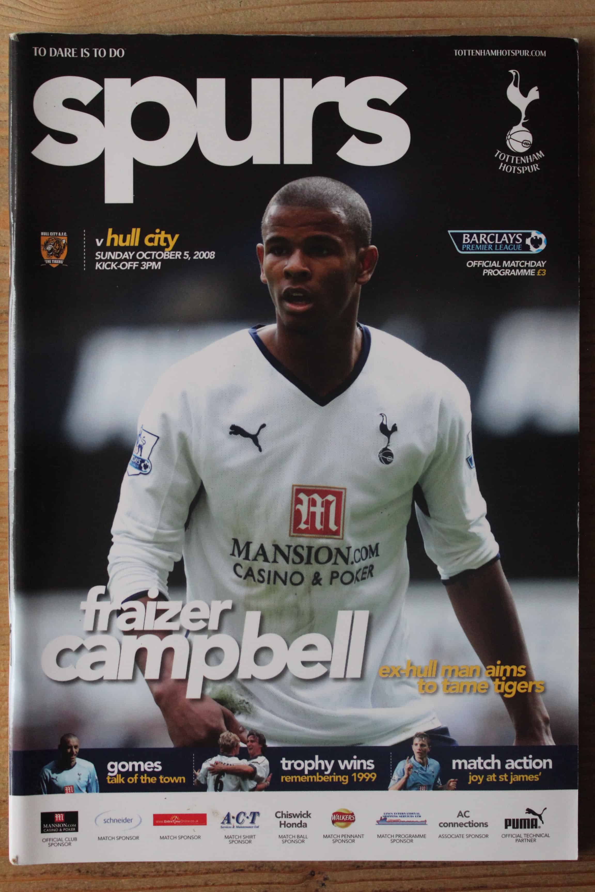 Tottenham Hotspur FC v Hull City FC