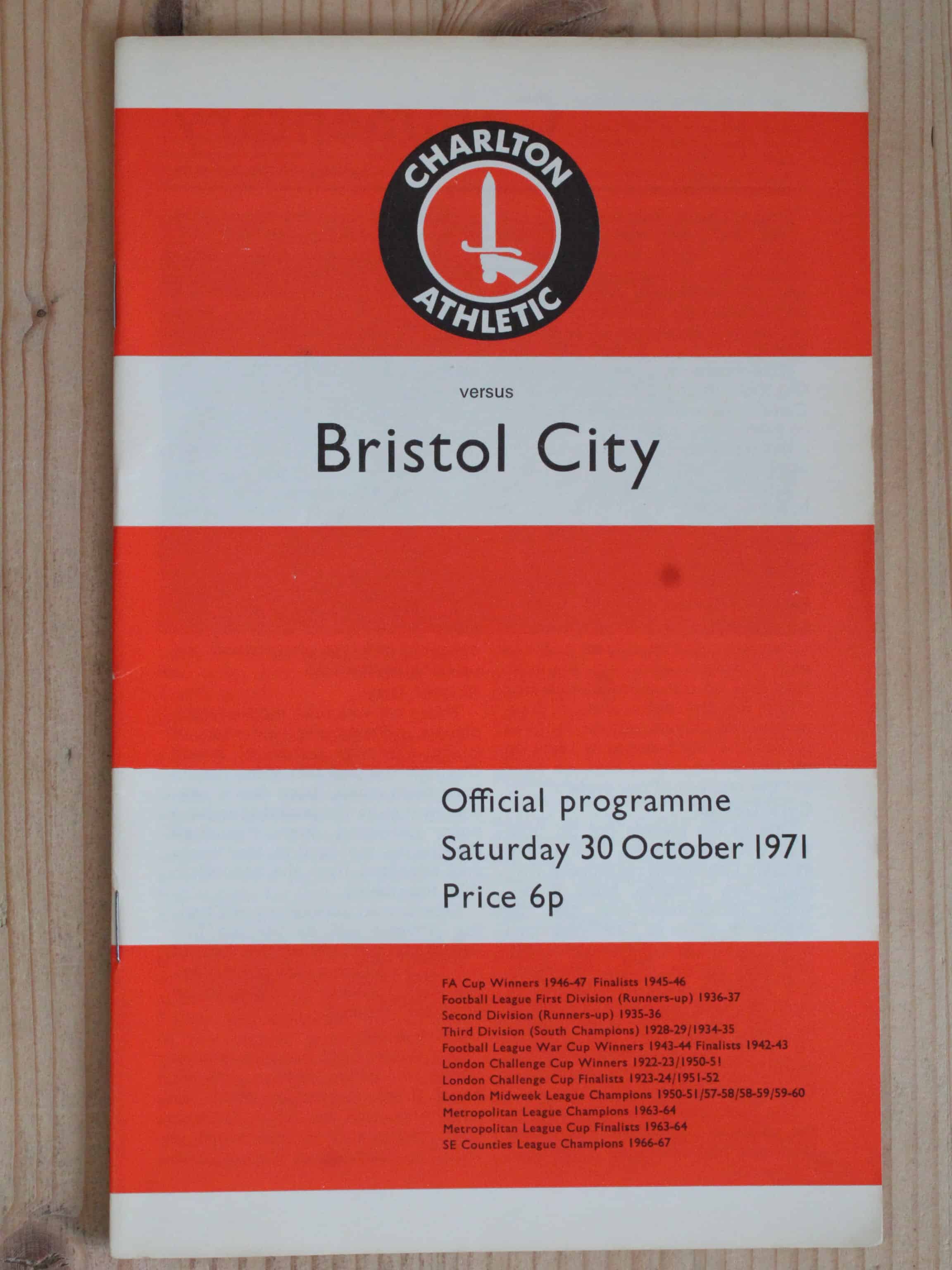 Charlton Athletic FC v Bristol City FC