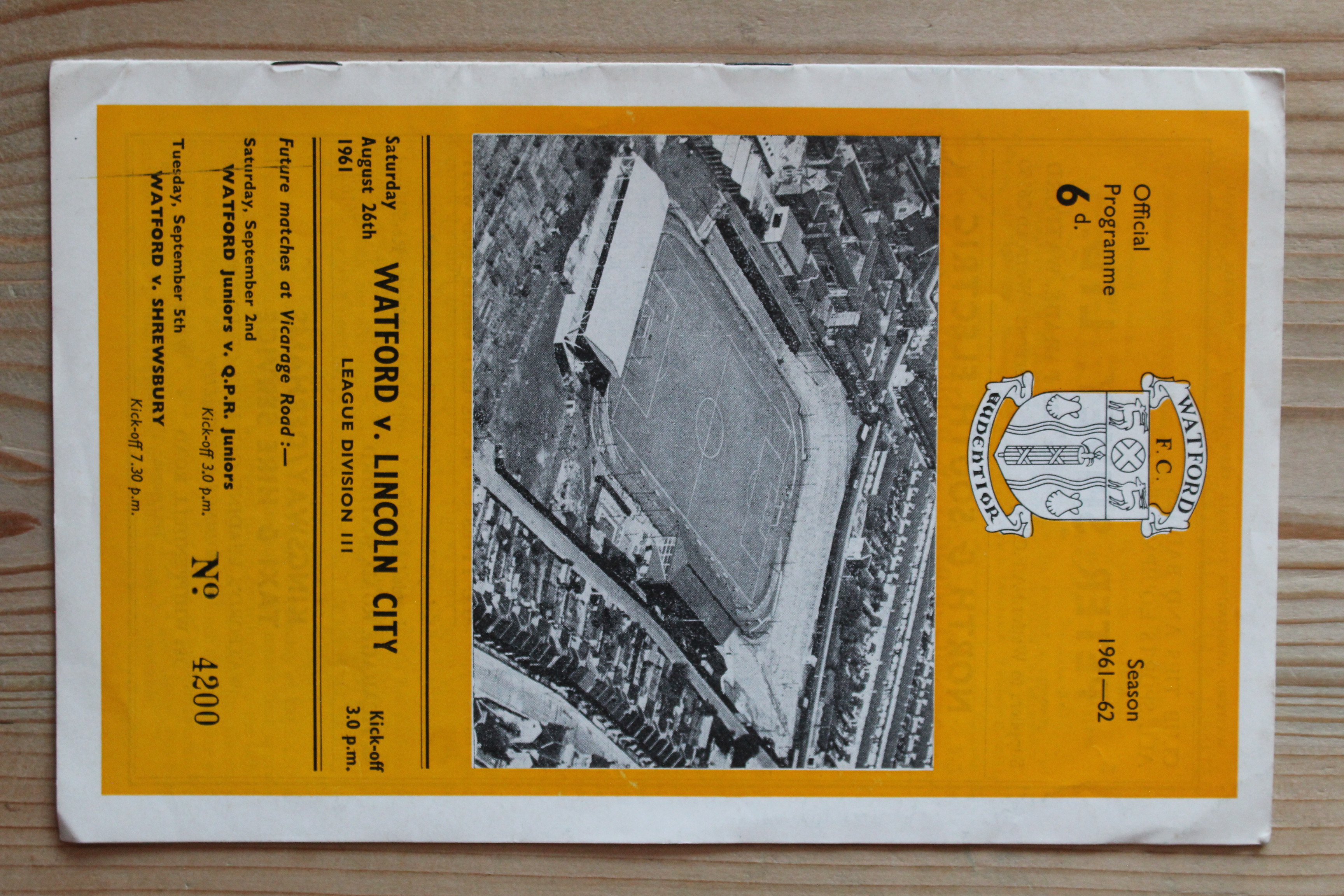 Watford FC v Lincoln City FC