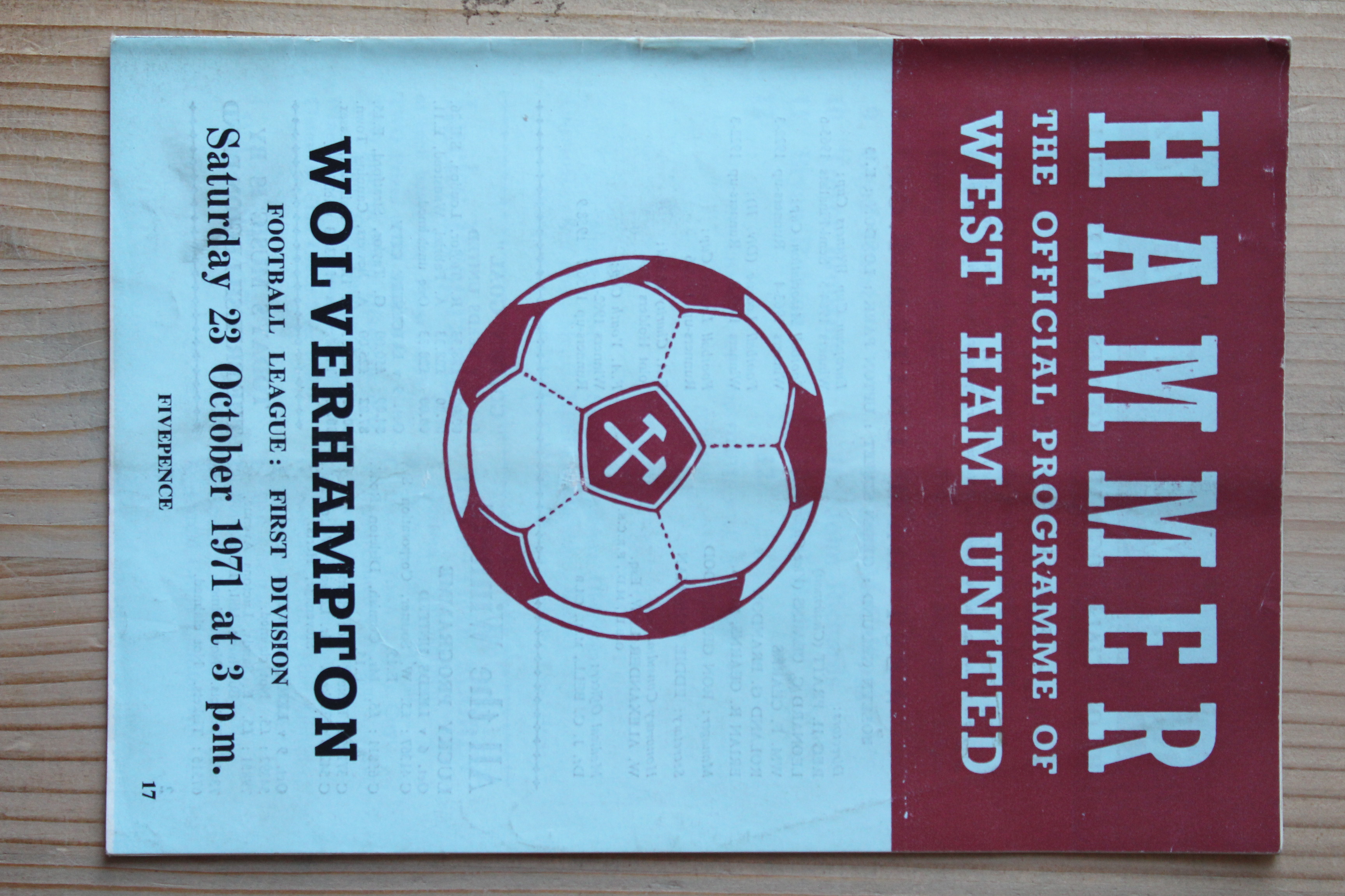 West Ham United FC v Wolverhampton Wanderers FC