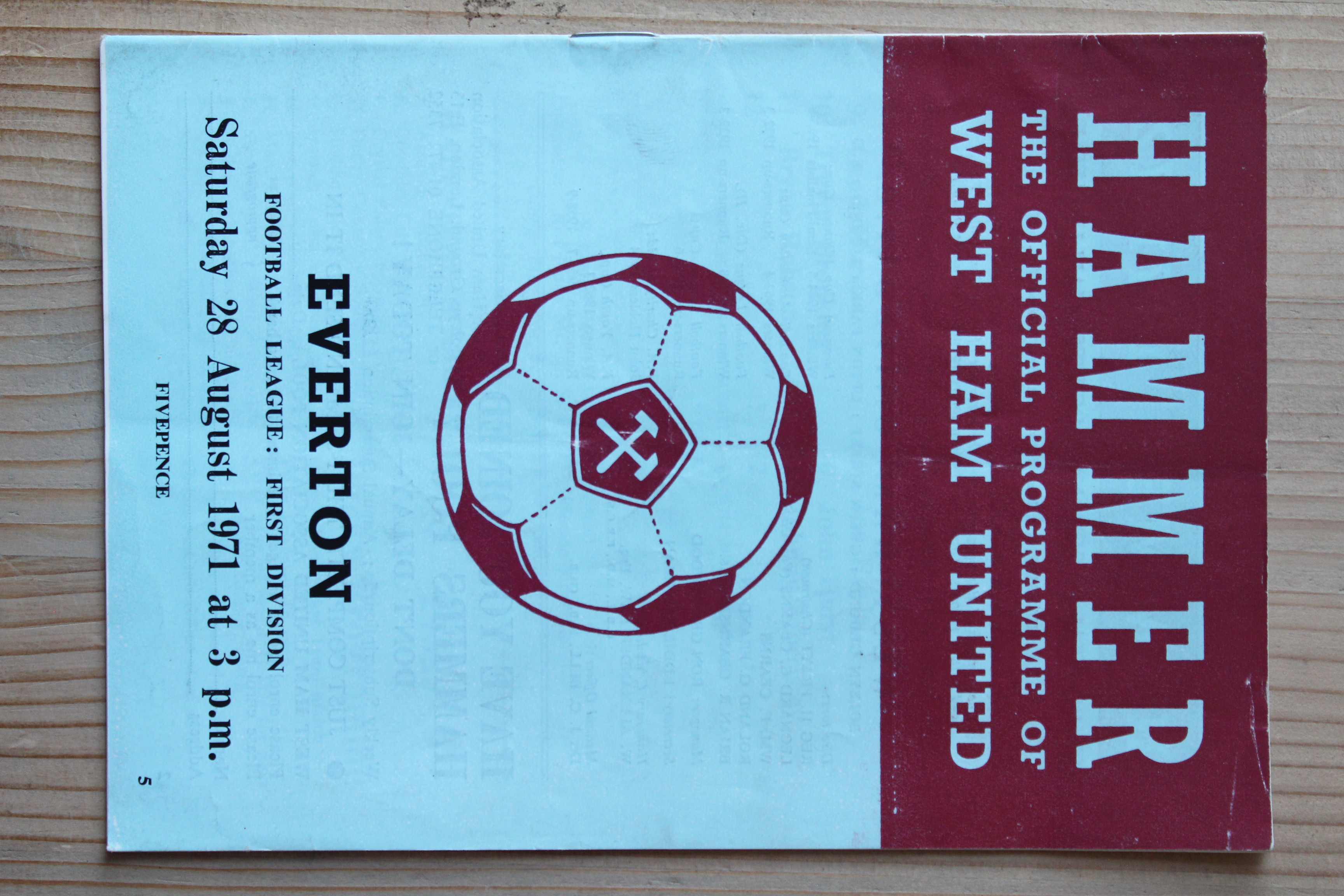 West Ham United FC v Everton FC