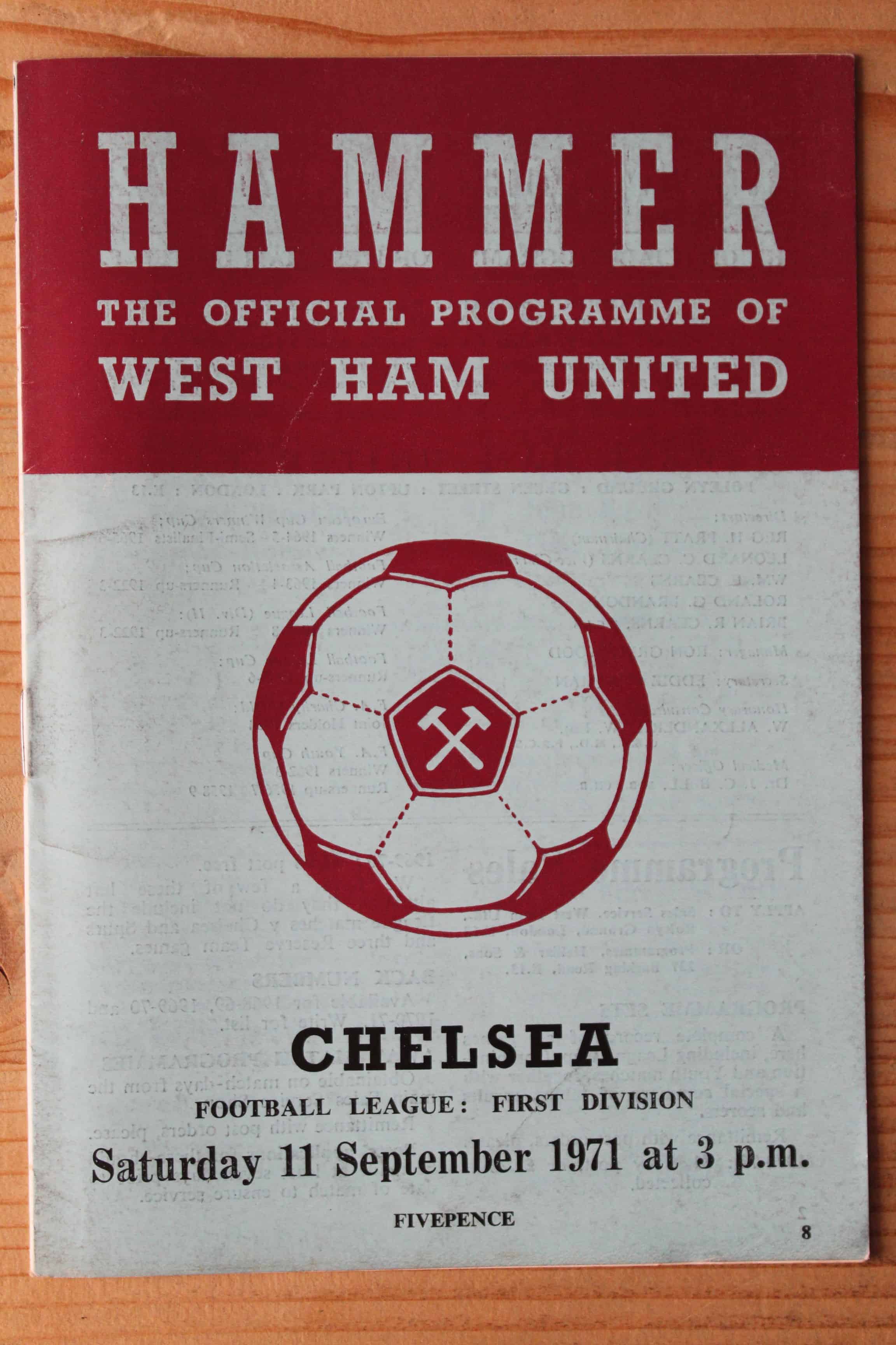 West Ham United FC v Chelsea FC