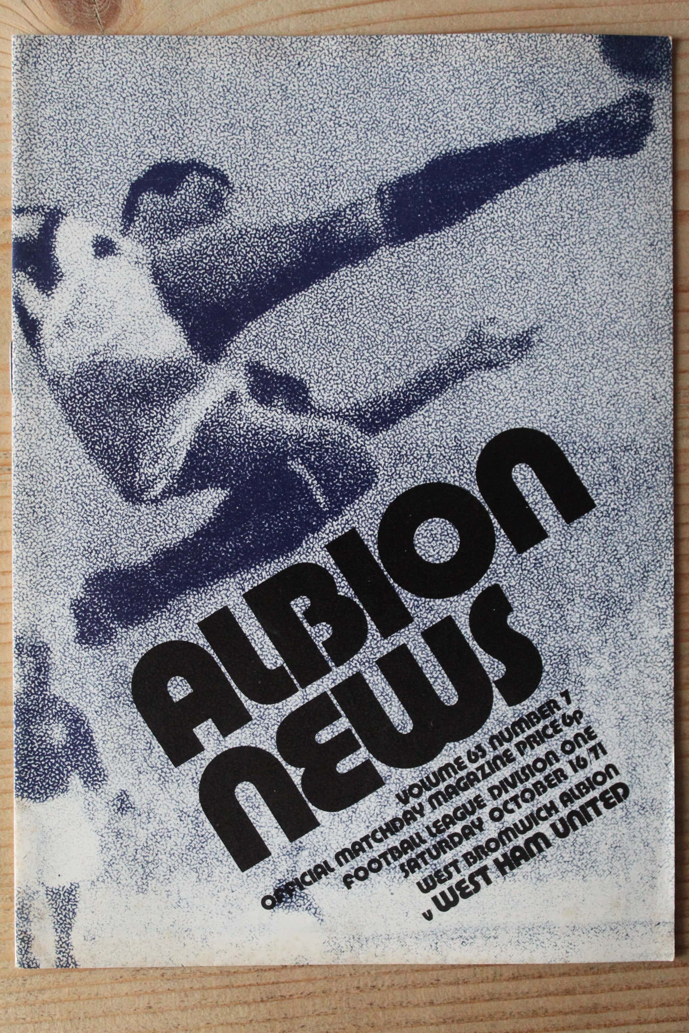 West Bromwich Albion FC  v West Ham United FC