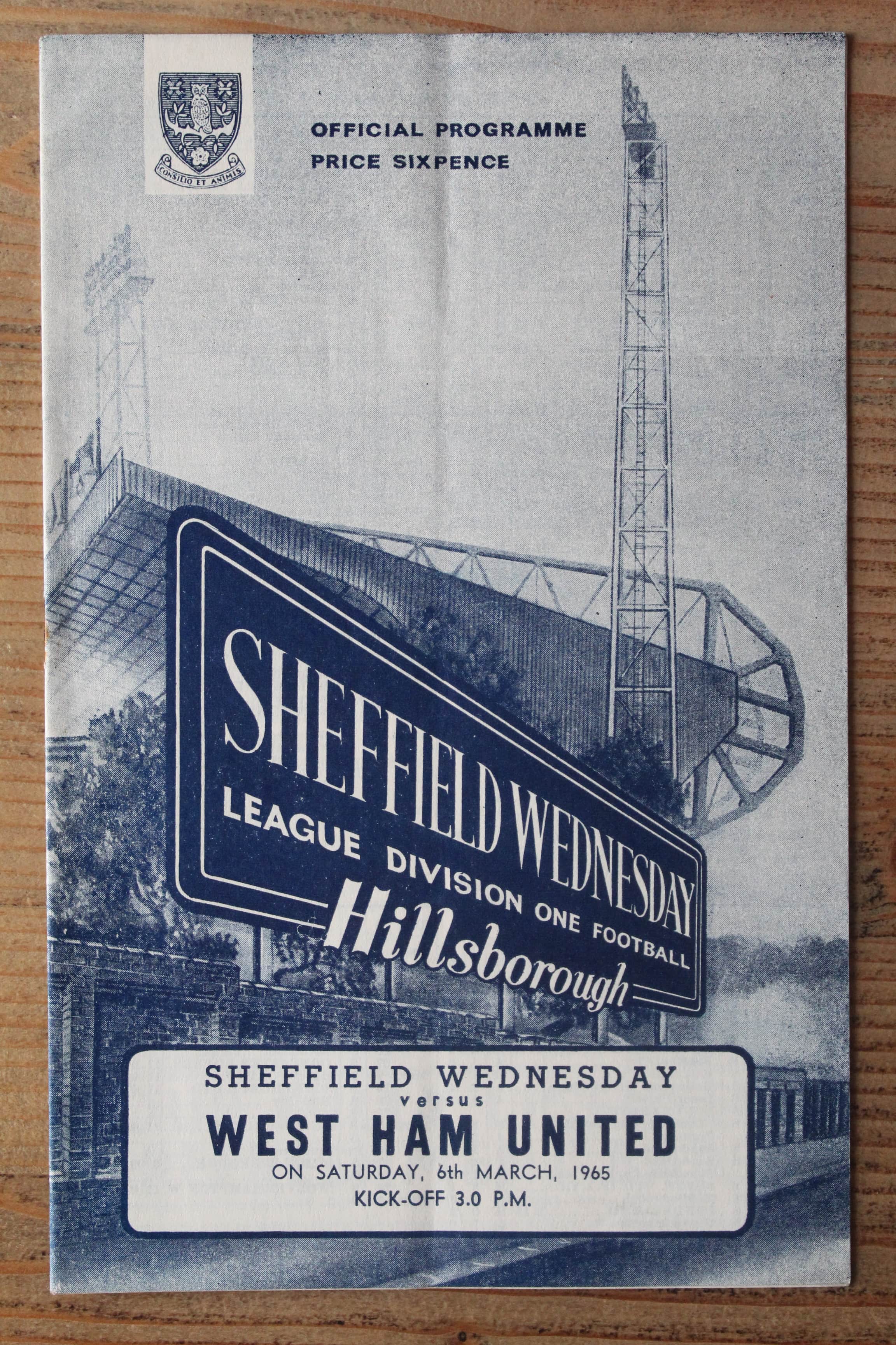 Sheffield Wednesday FC  v West Ham United FC