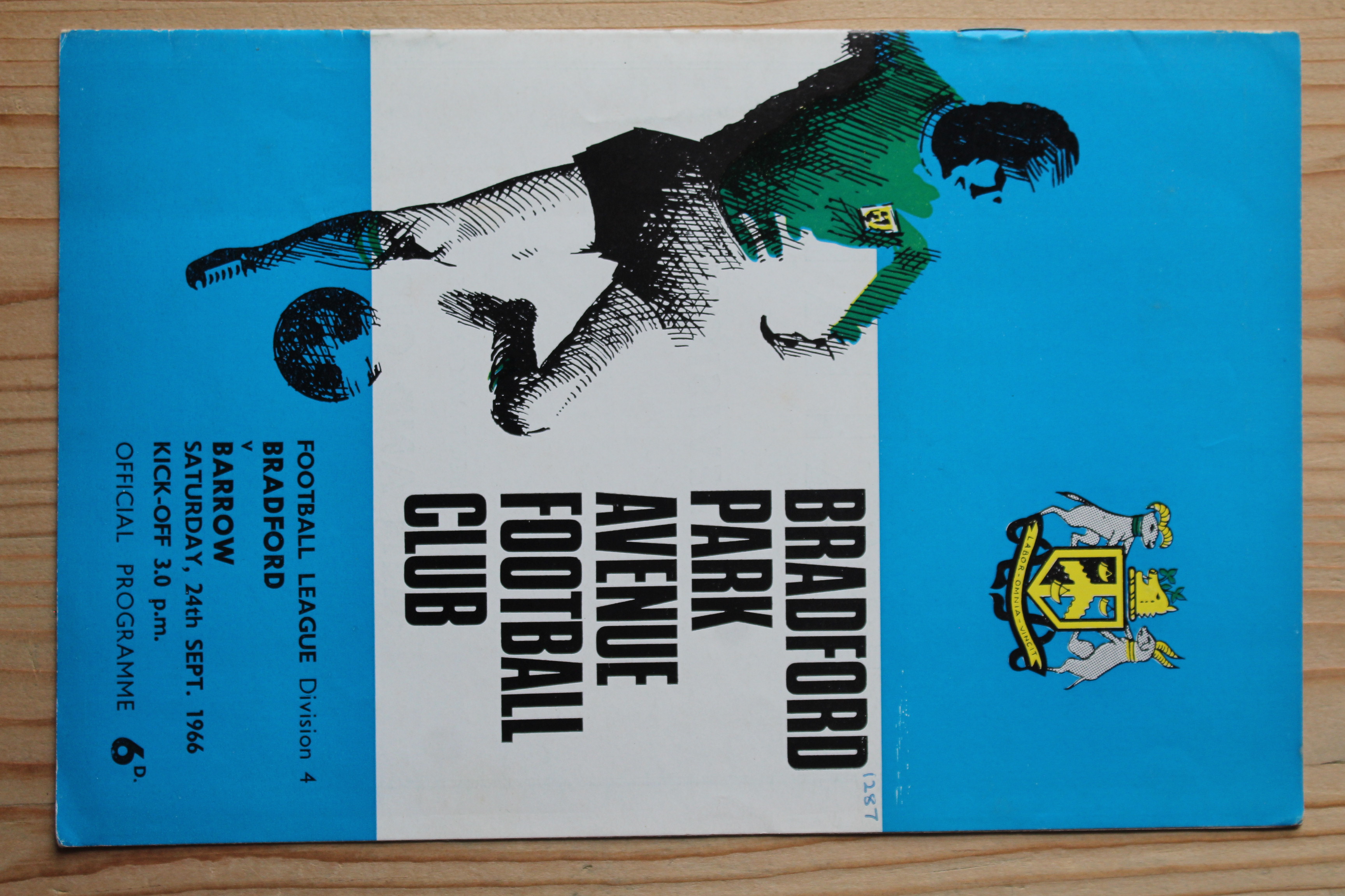 Bradford Park Avenue v Barrow