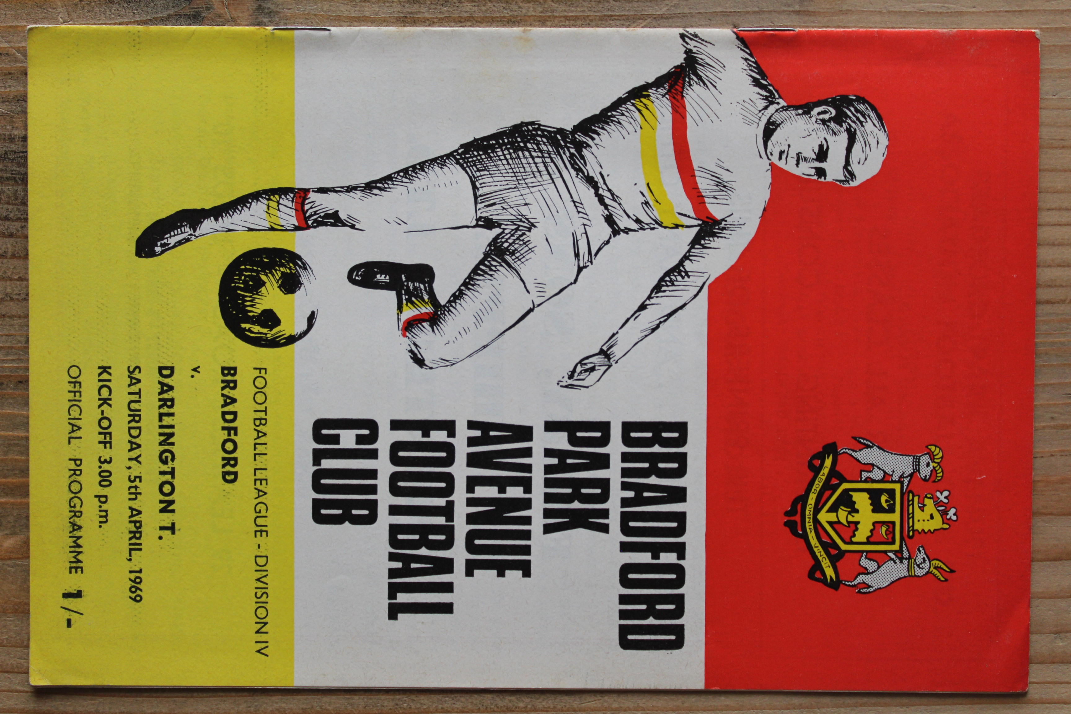 Bradford Park Avenue v Darlington FC