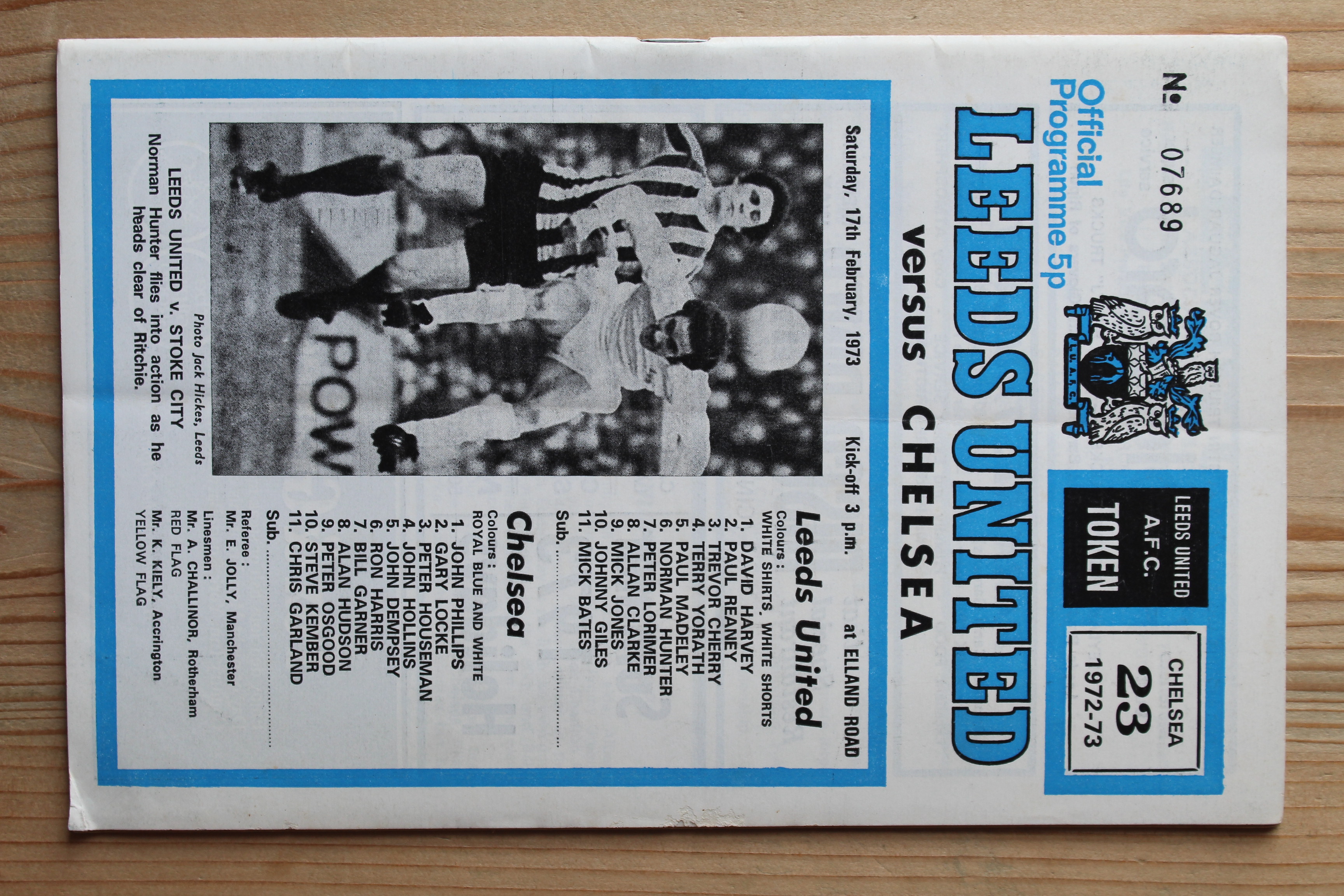 Leeds United FC v Chelsea FC