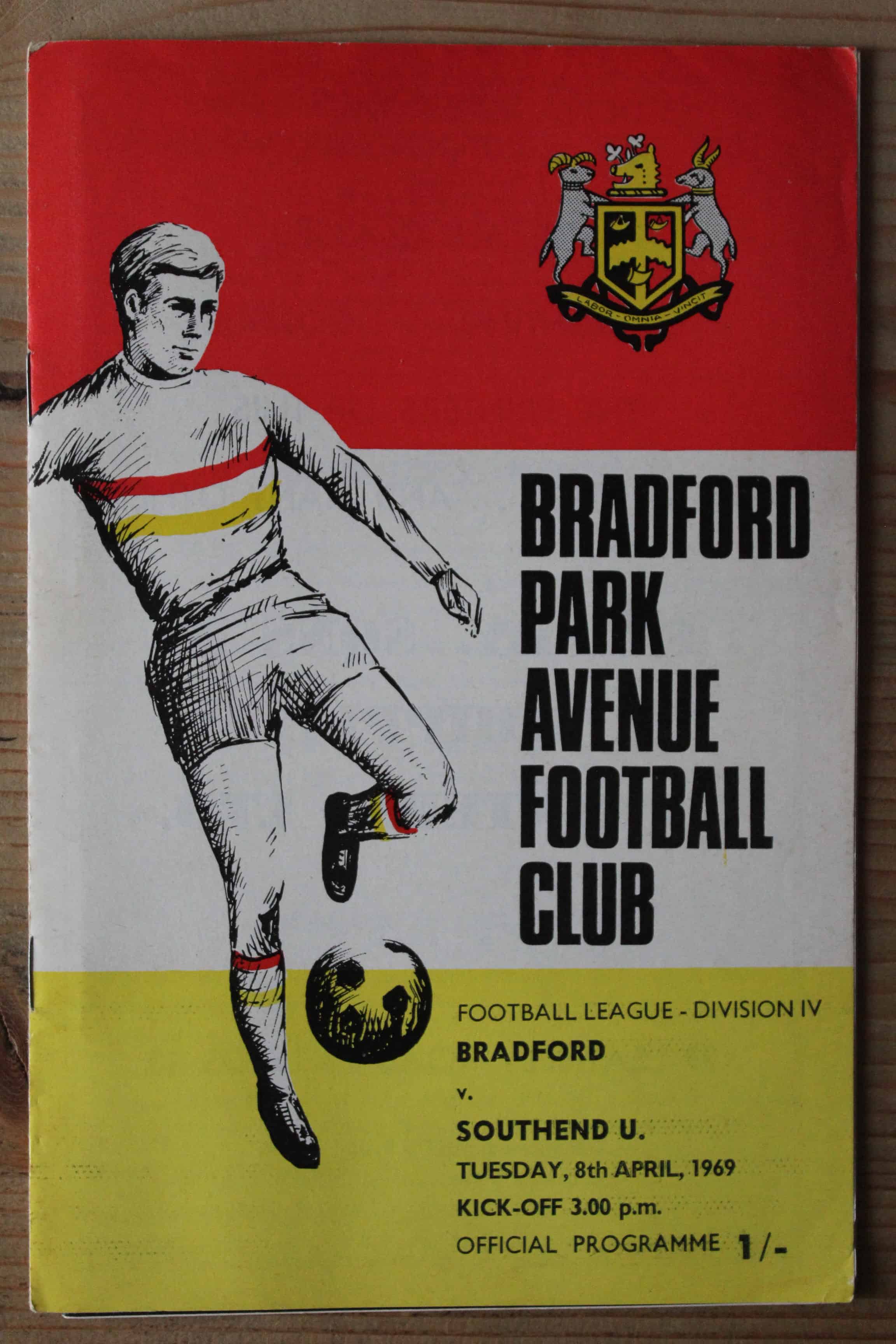 Bradford Park Avenue v Southend United FC