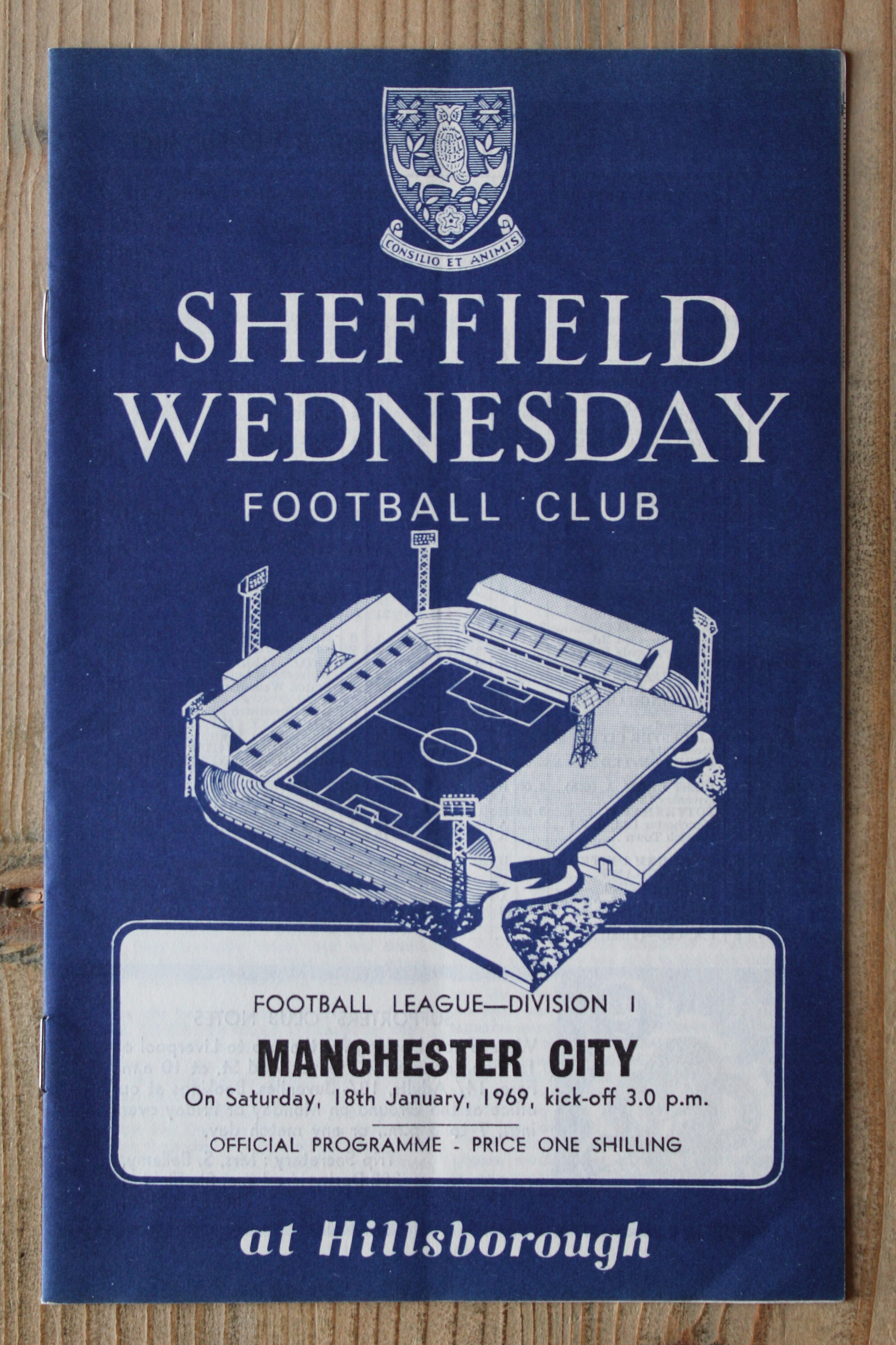 Sheffield Wednesday FC  v Manchester City FC