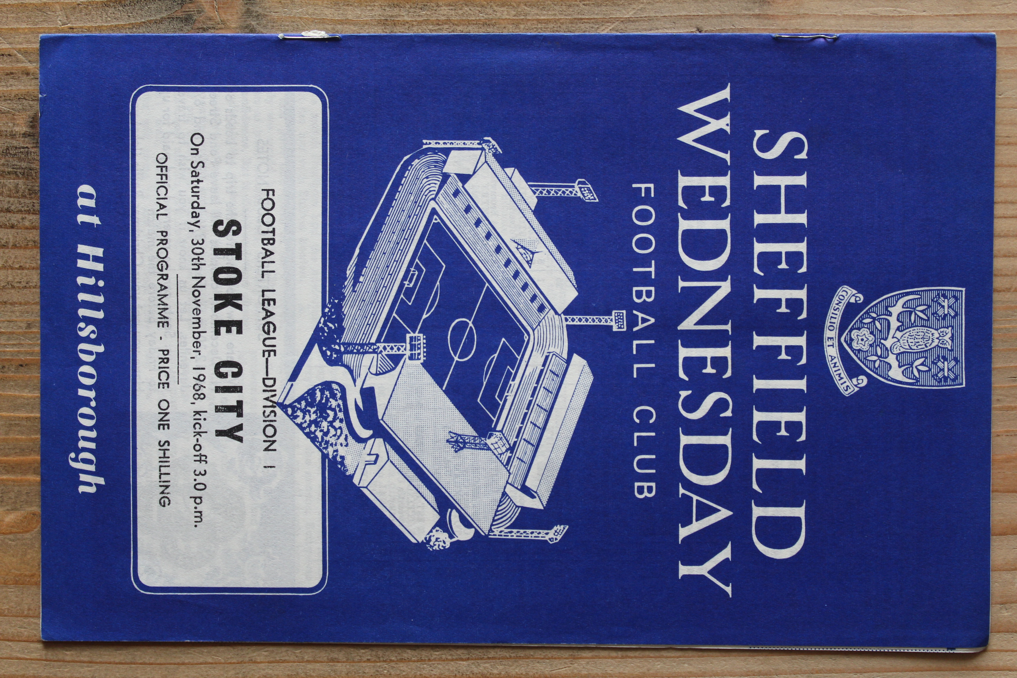 Sheffield Wednesday FC  v Stoke City FC