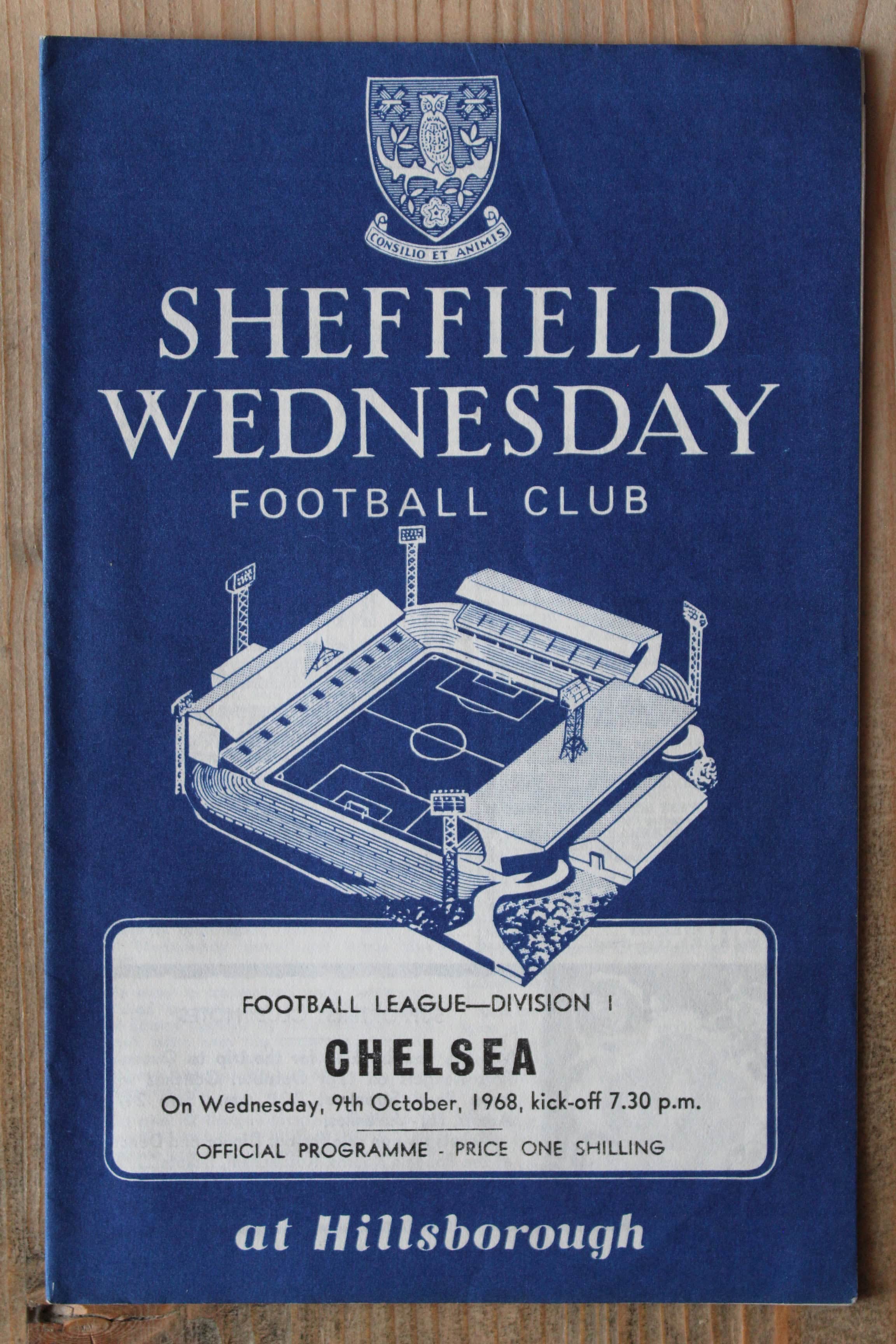 Sheffield Wednesday FC  v Chelsea FC