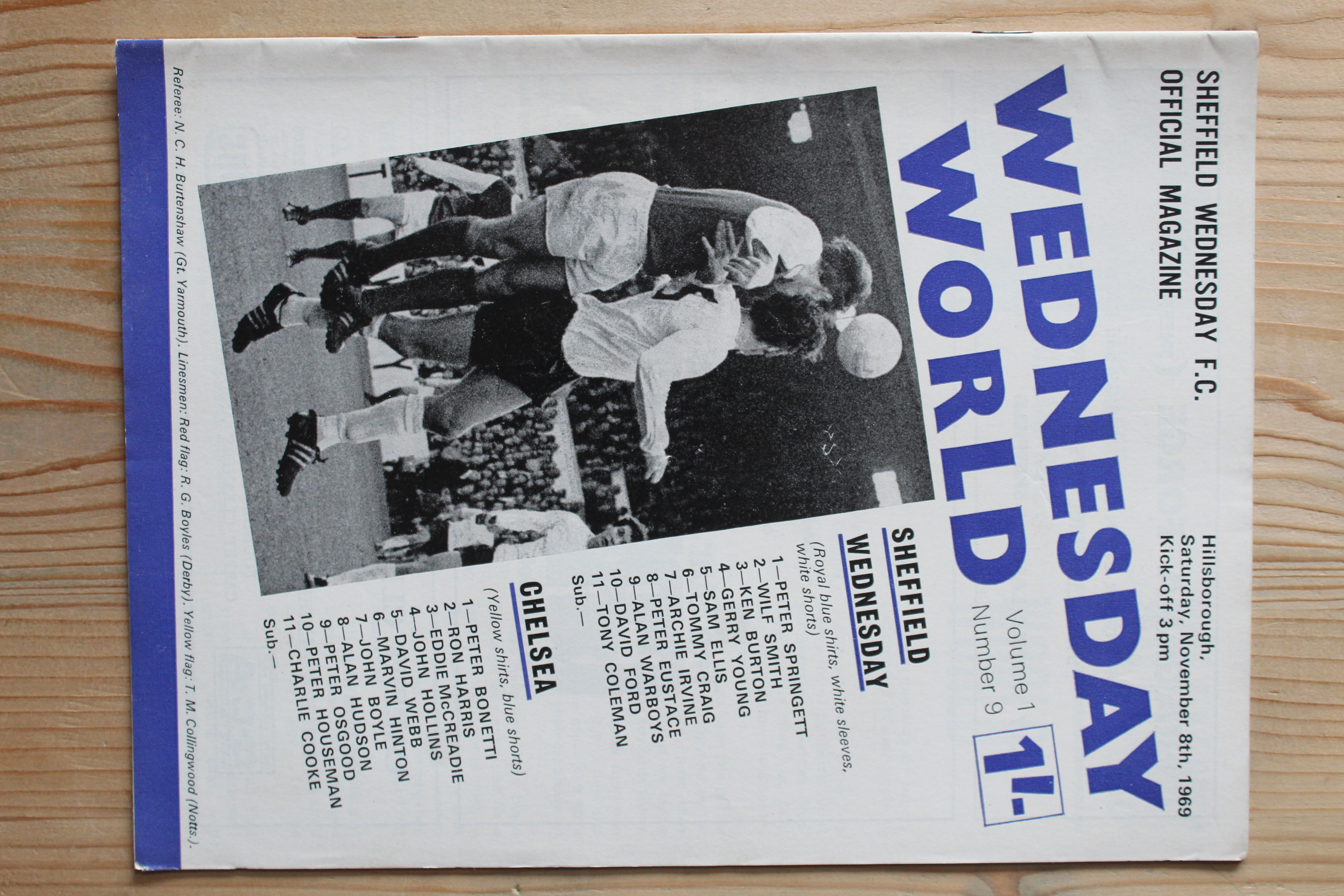 Sheffield Wednesday FC  v Chelsea FC