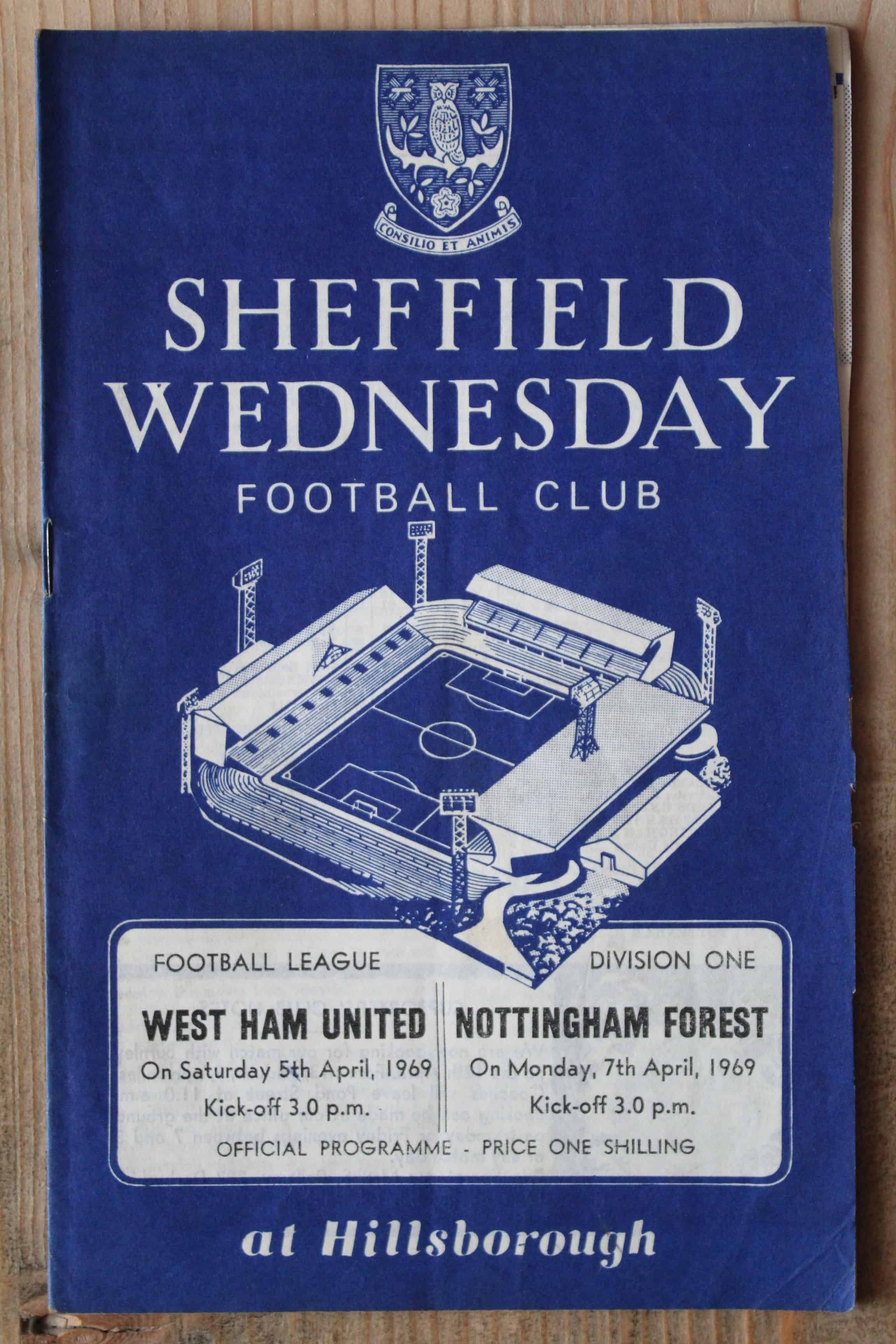 Sheffield Wednesday FC  v West Ham United FC