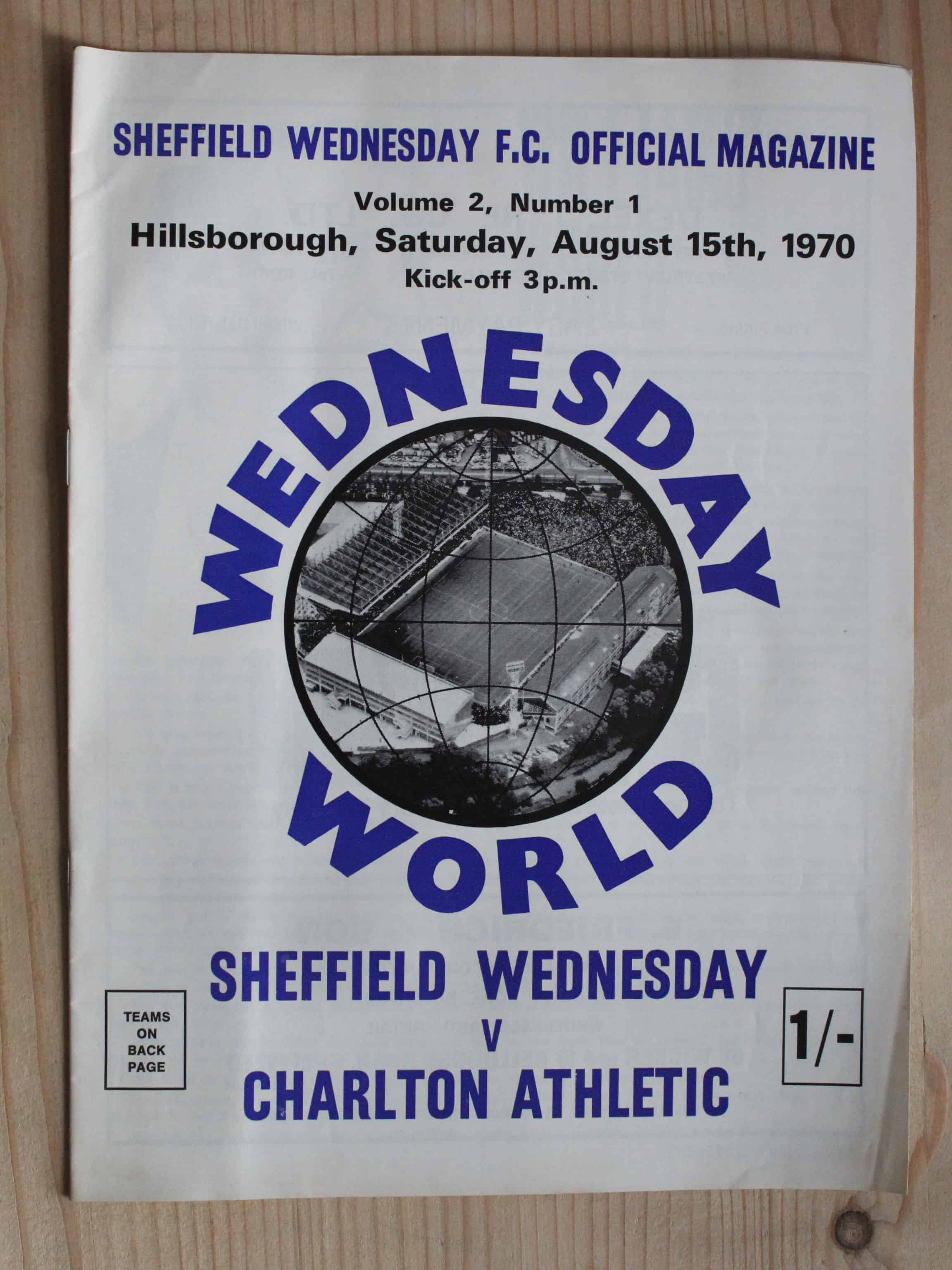 Sheffield Wednesday FC  v Charlton Athletic FC