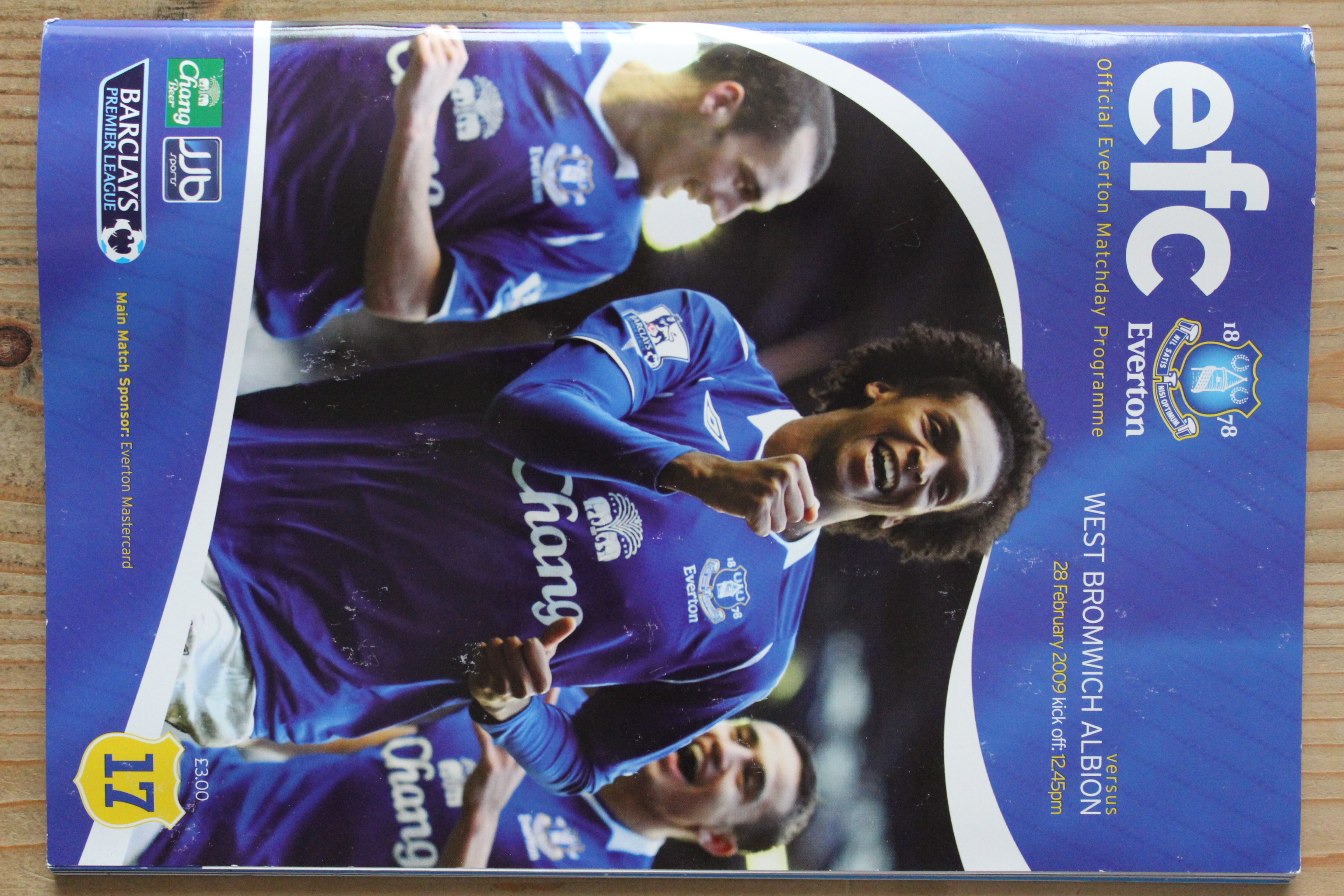 Everton FC v West Bromwich Albion FC 