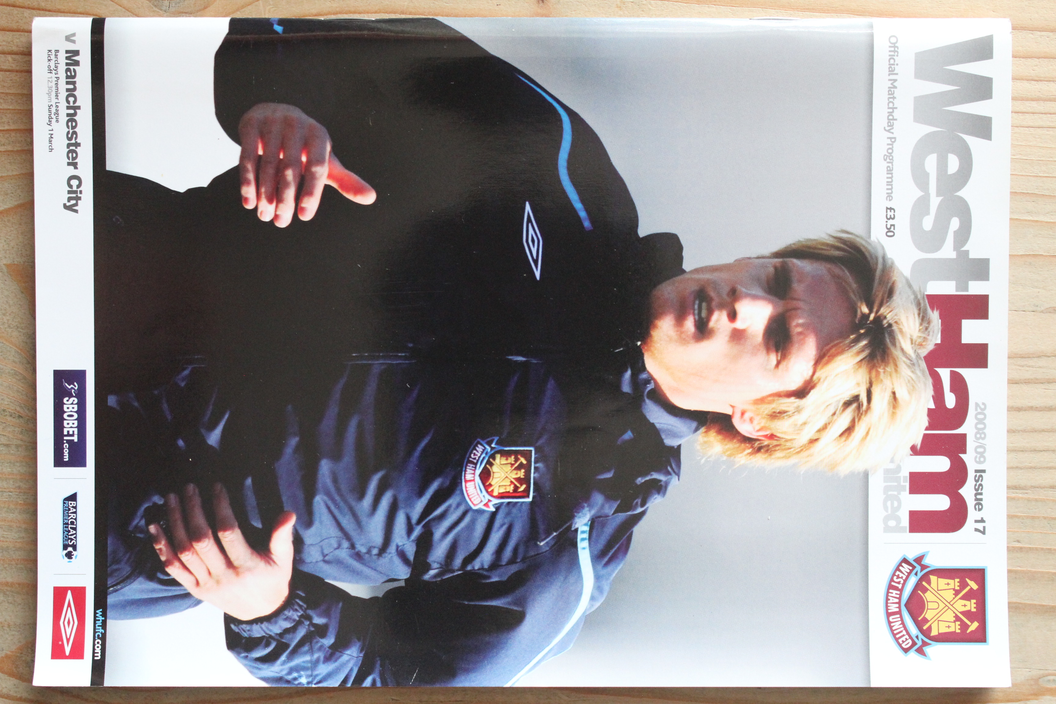 West Ham United FC v Manchester City FC