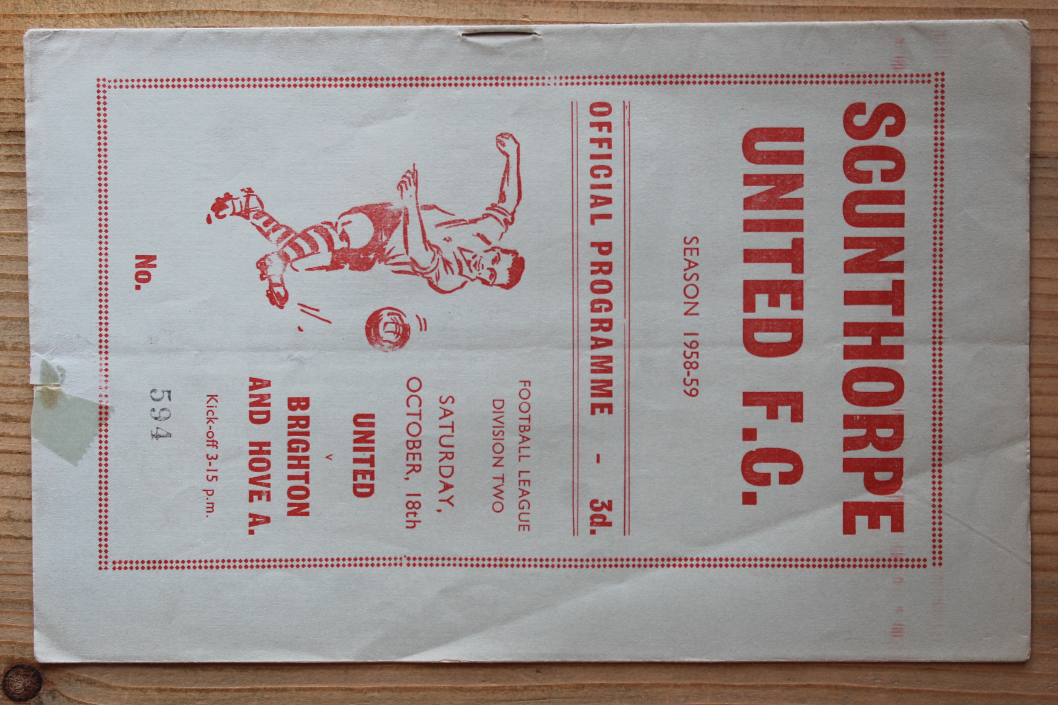 Scunthorpe United FC v Brighton & Hove Albion FC