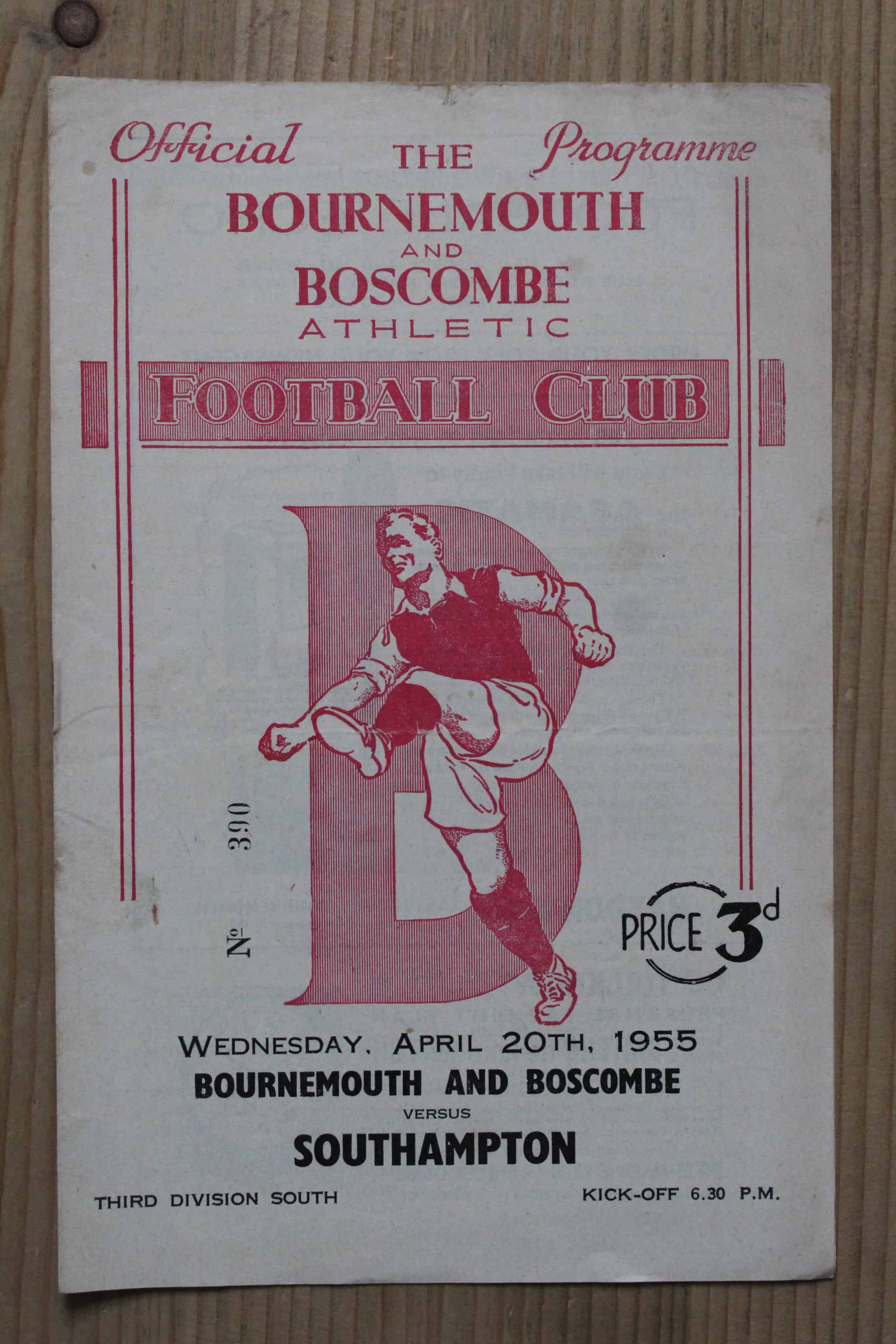 Bournemouth & Boscombe v Southampton FC