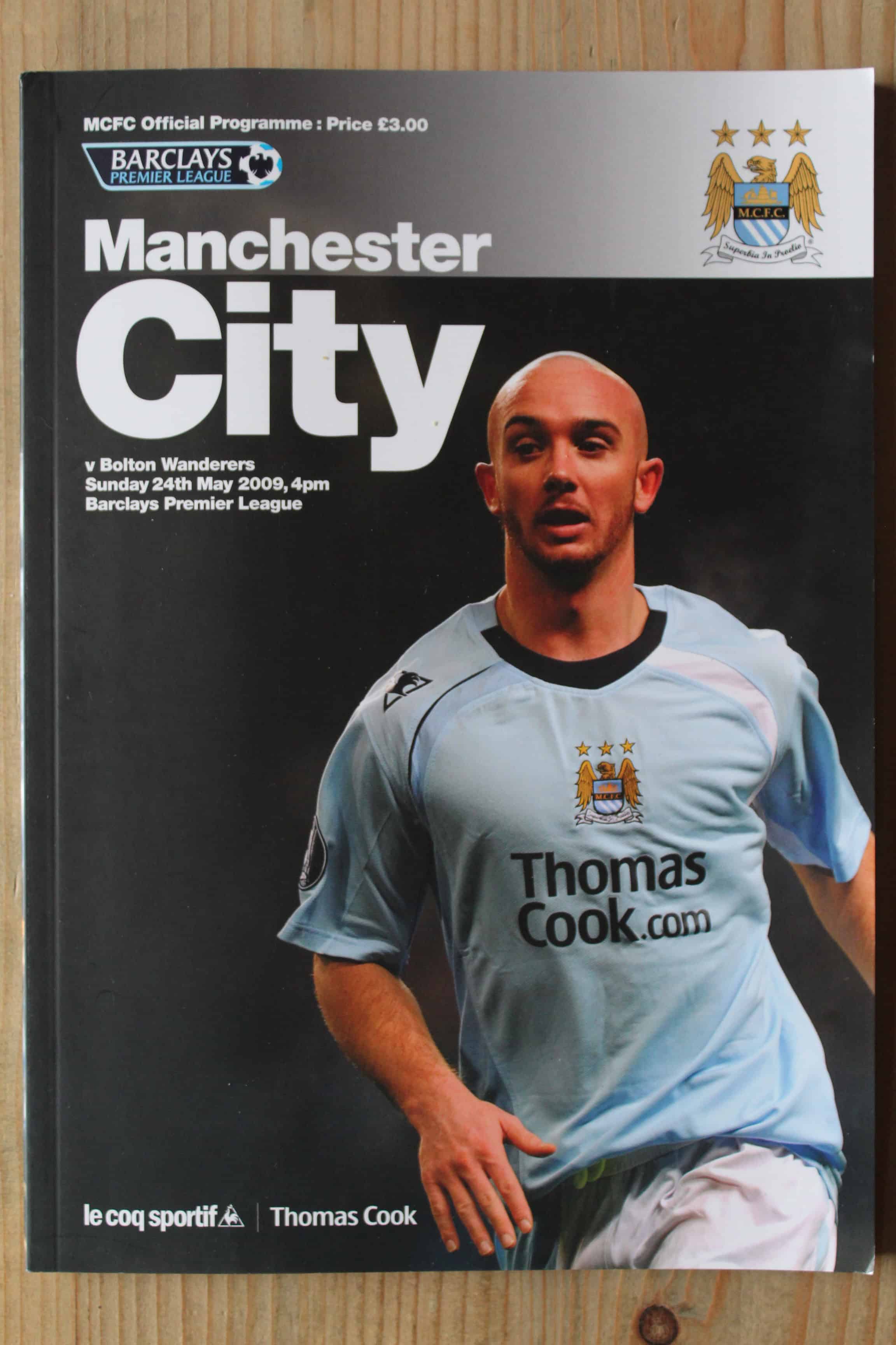 Manchester City FC v Bolton Wanderers FC