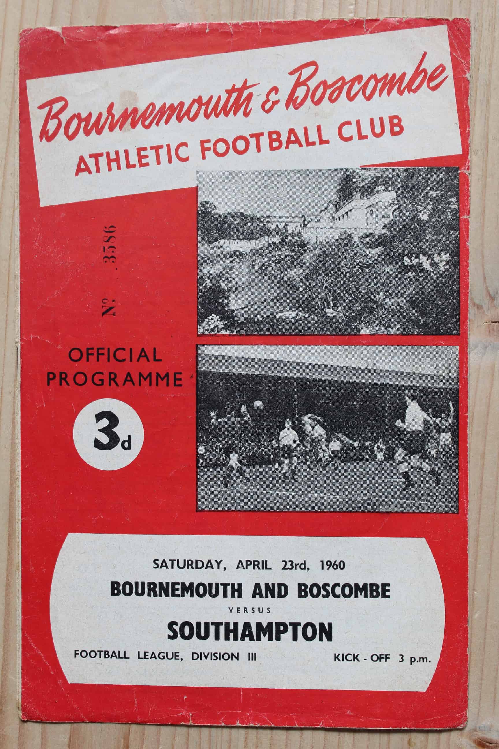 Bournemouth & Boscombe v Southampton FC