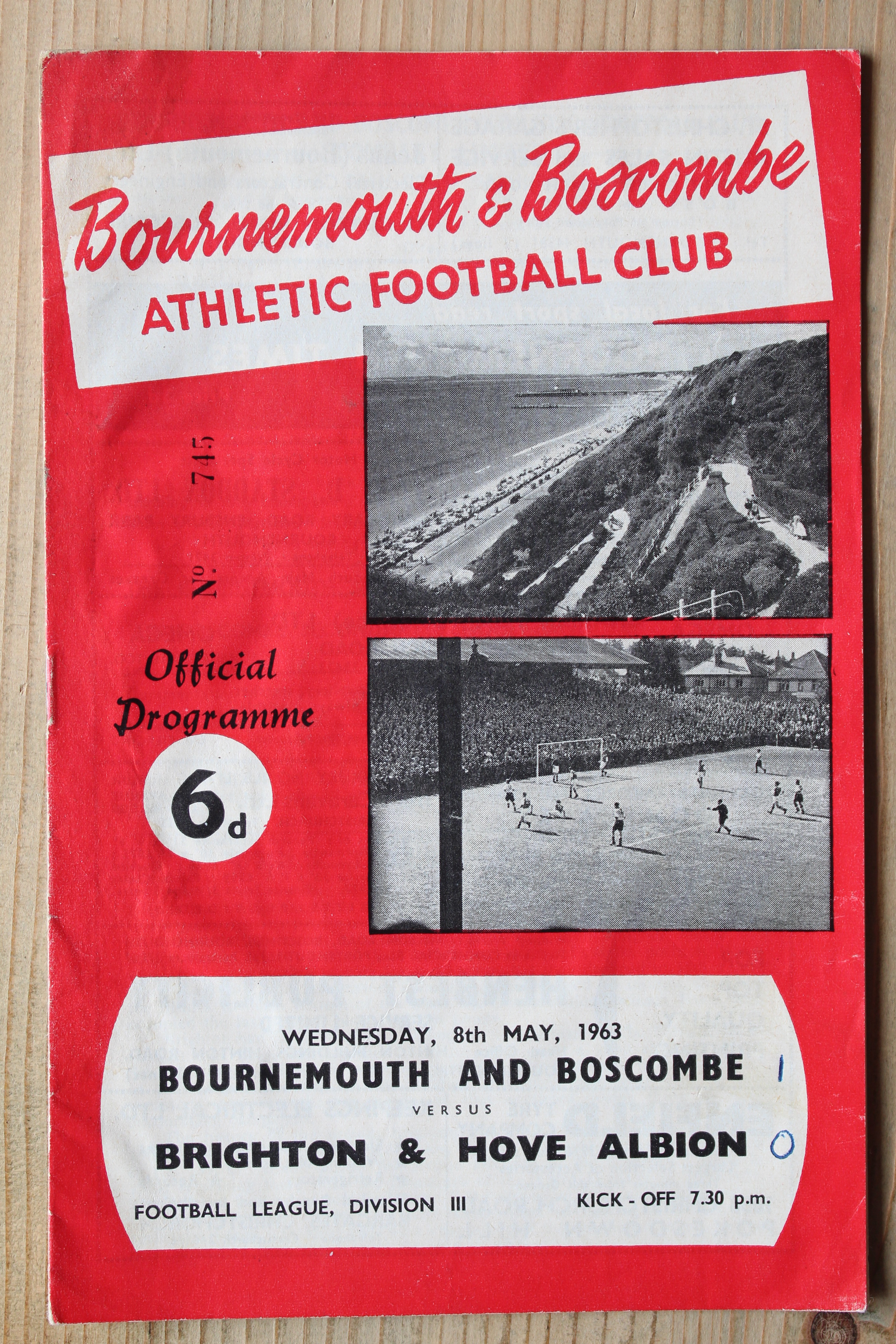 Bournemouth & Boscombe v Brighton & Hove Albion FC