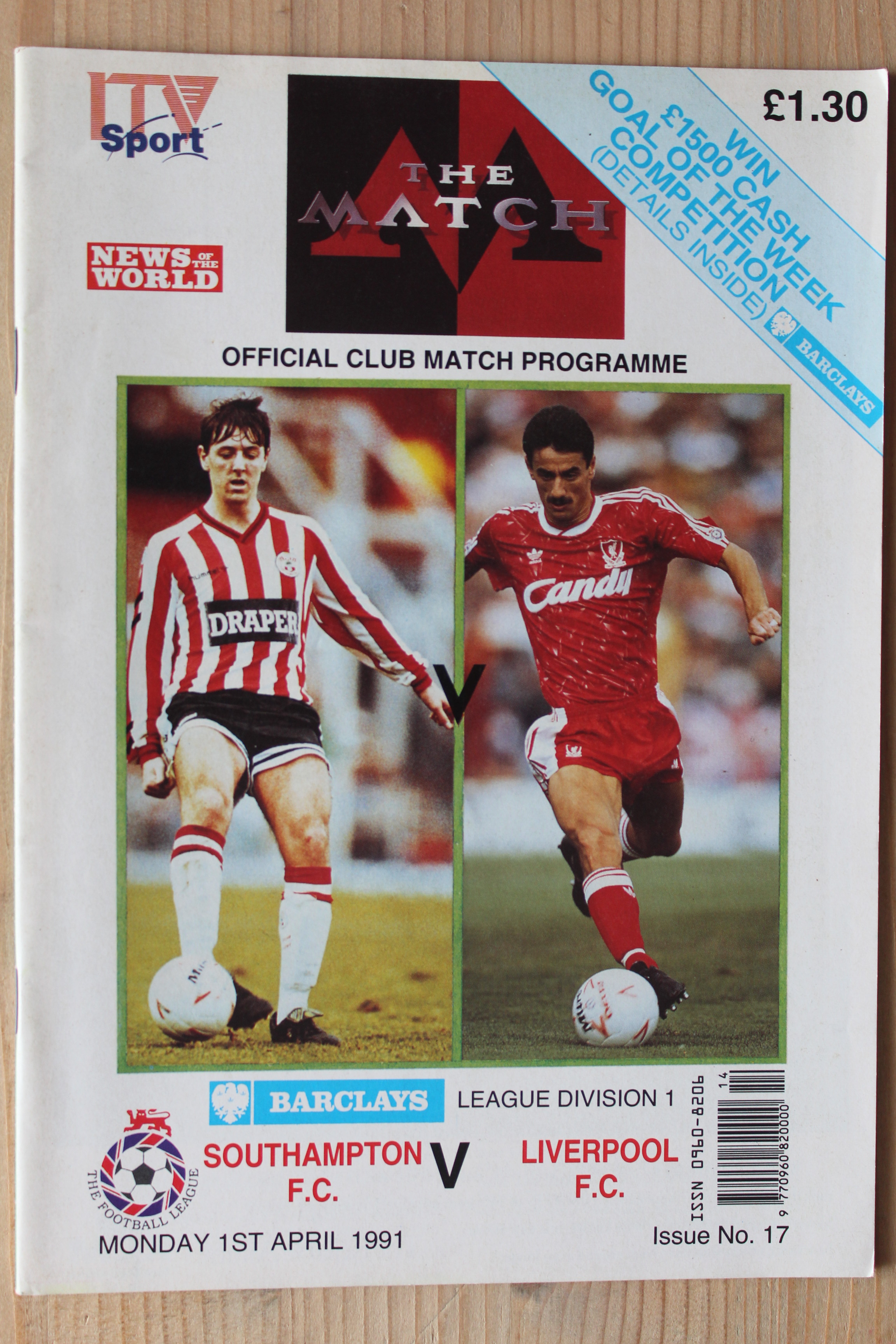Southampton FC v Liverpool FC