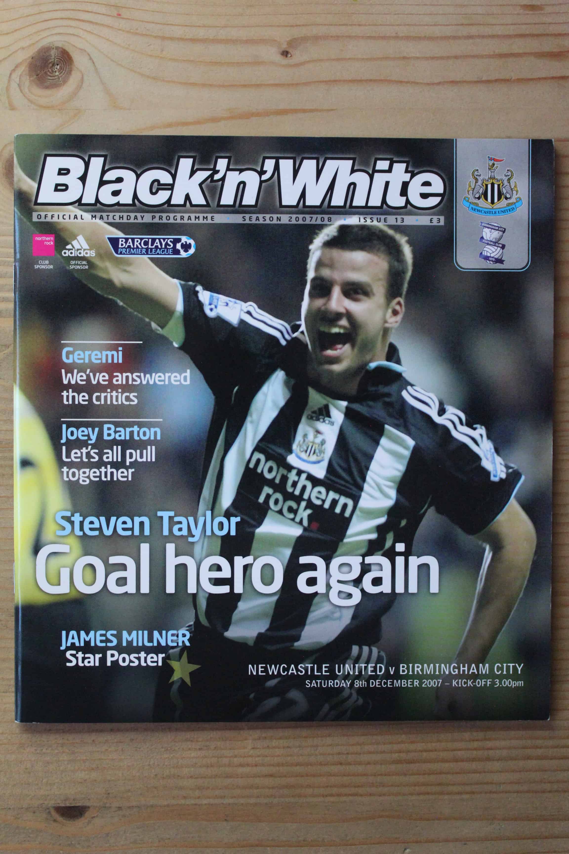 Newcastle United FC v Birmingham City FC