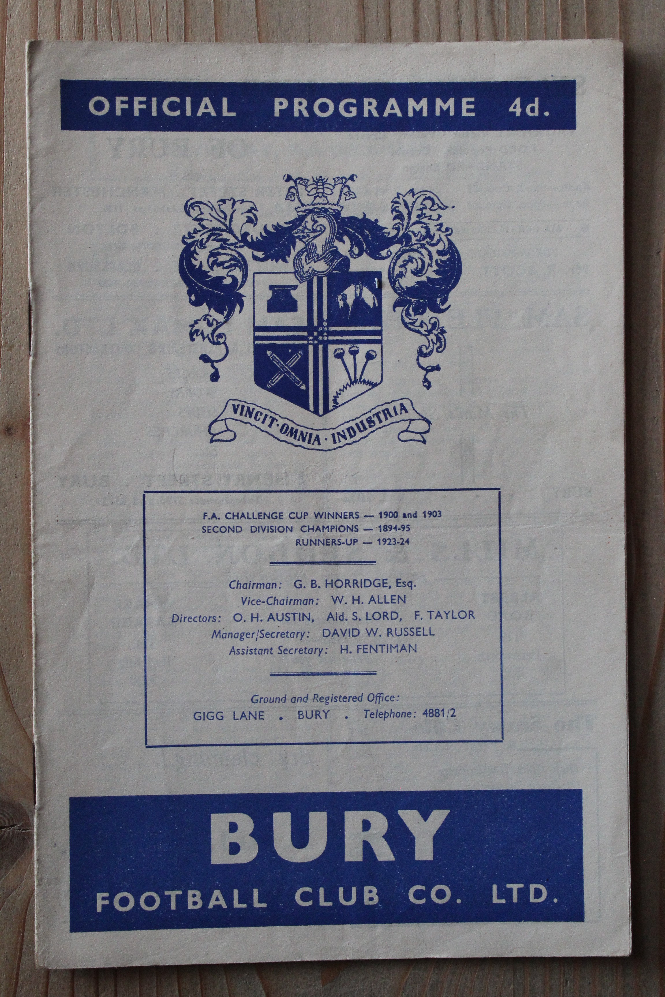 Bury FC v Newport County