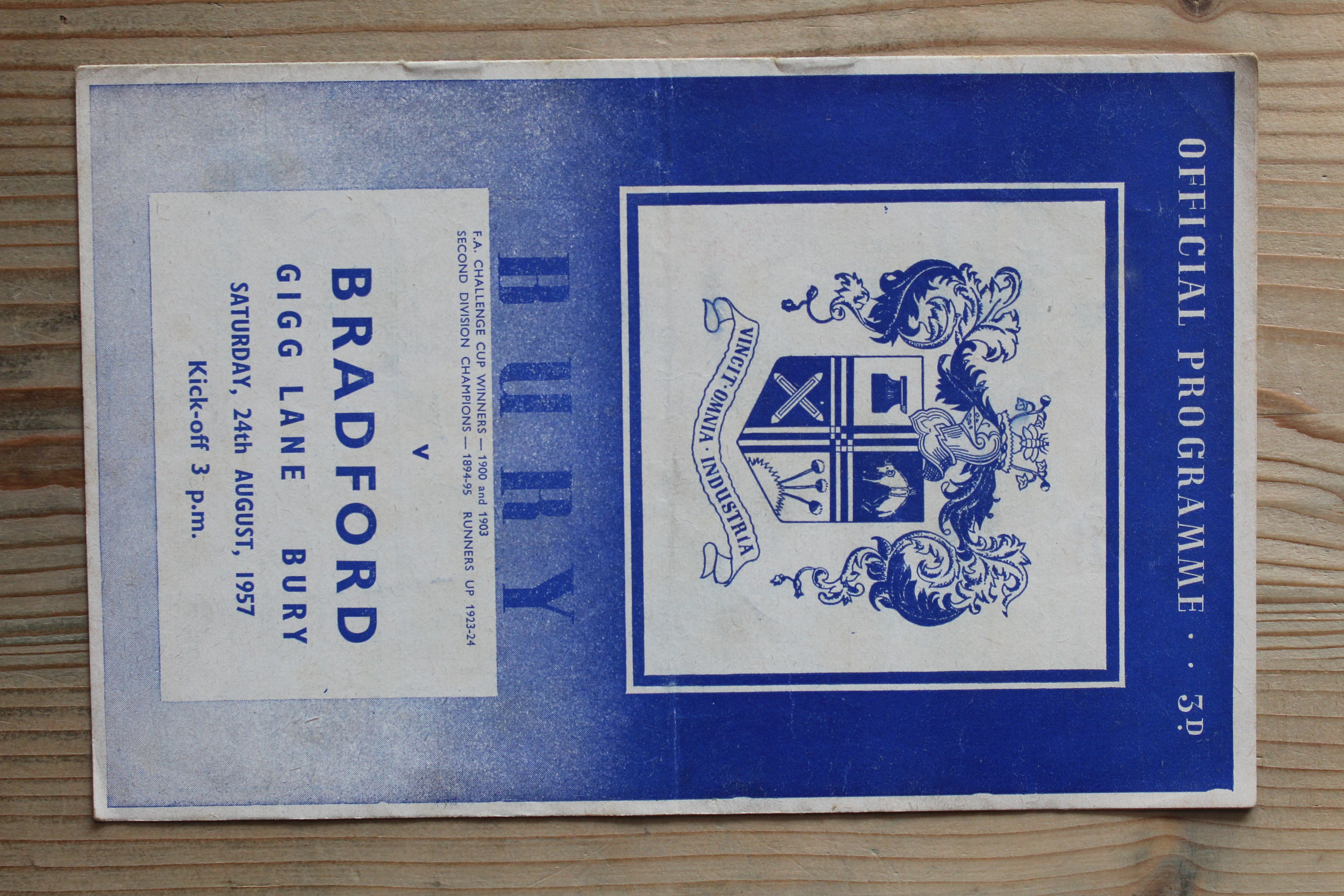 Bury FC v Bradford Park Avenue